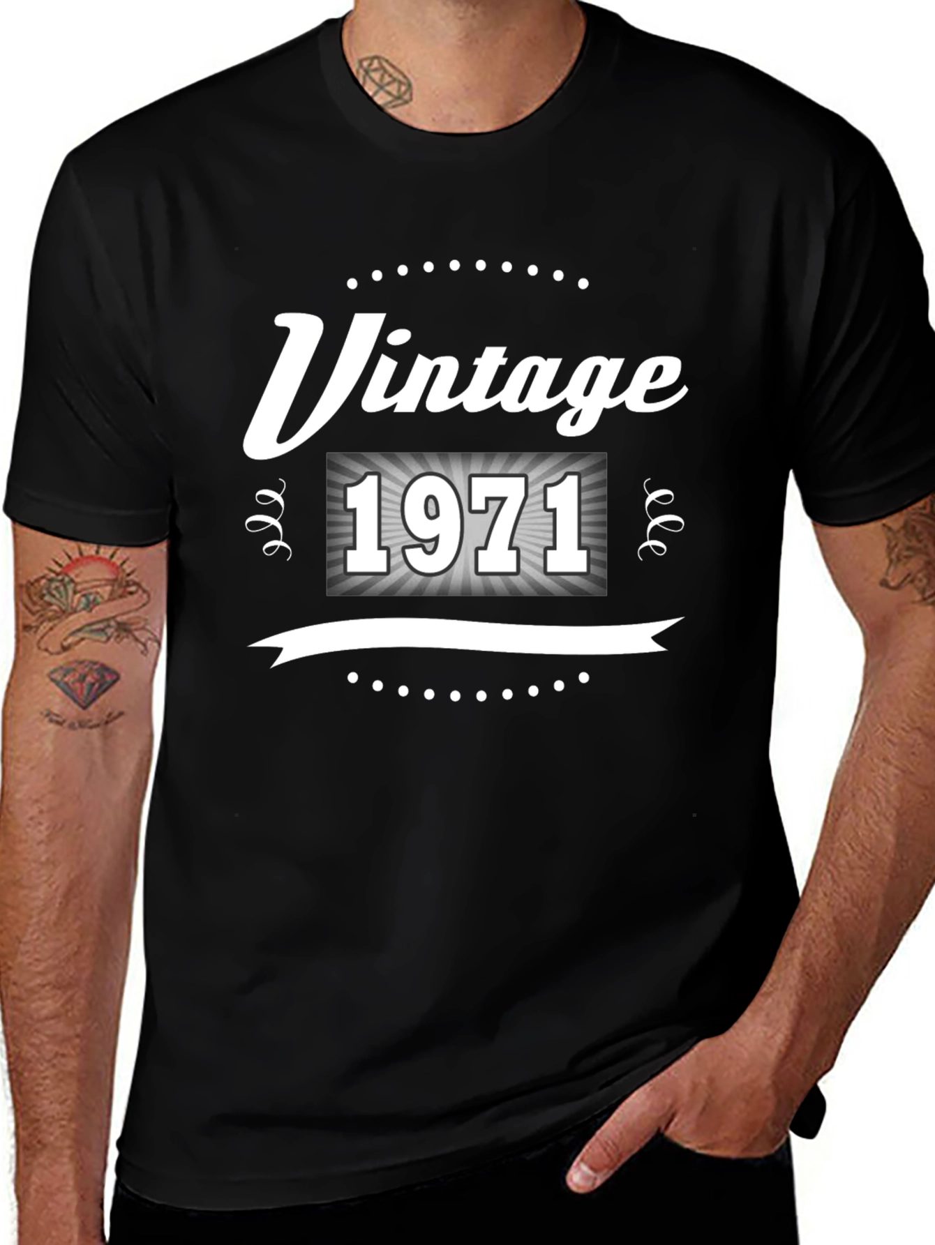 Vintage 1971 T-Shirt - Limited Edition Birthday Tee