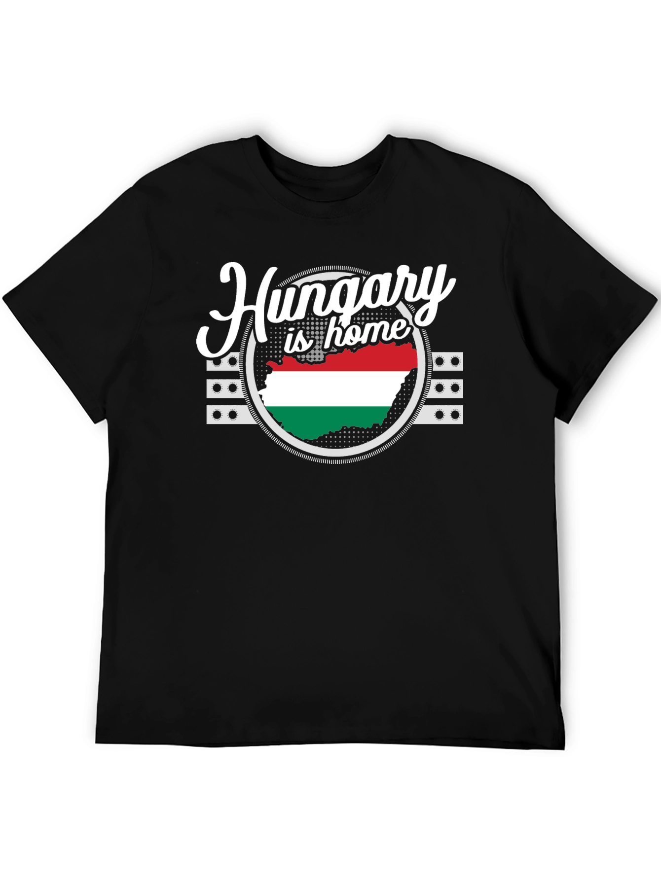 Hungary Is Home Black T-Shirt