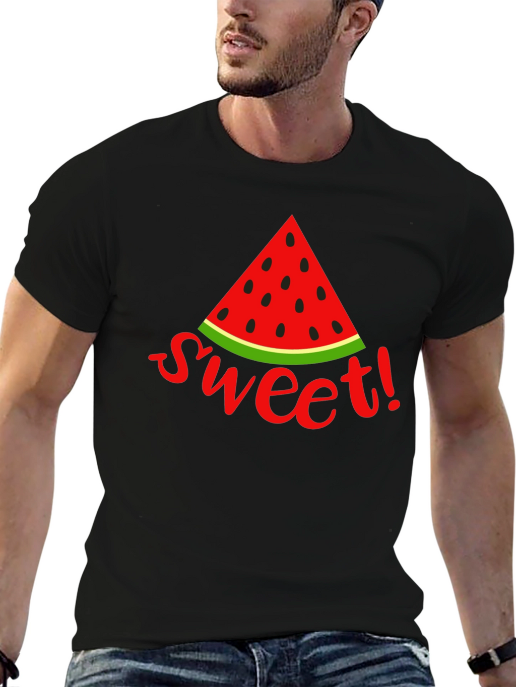 Sweet Watermelon Graphic T-Shirt - Summer Fun