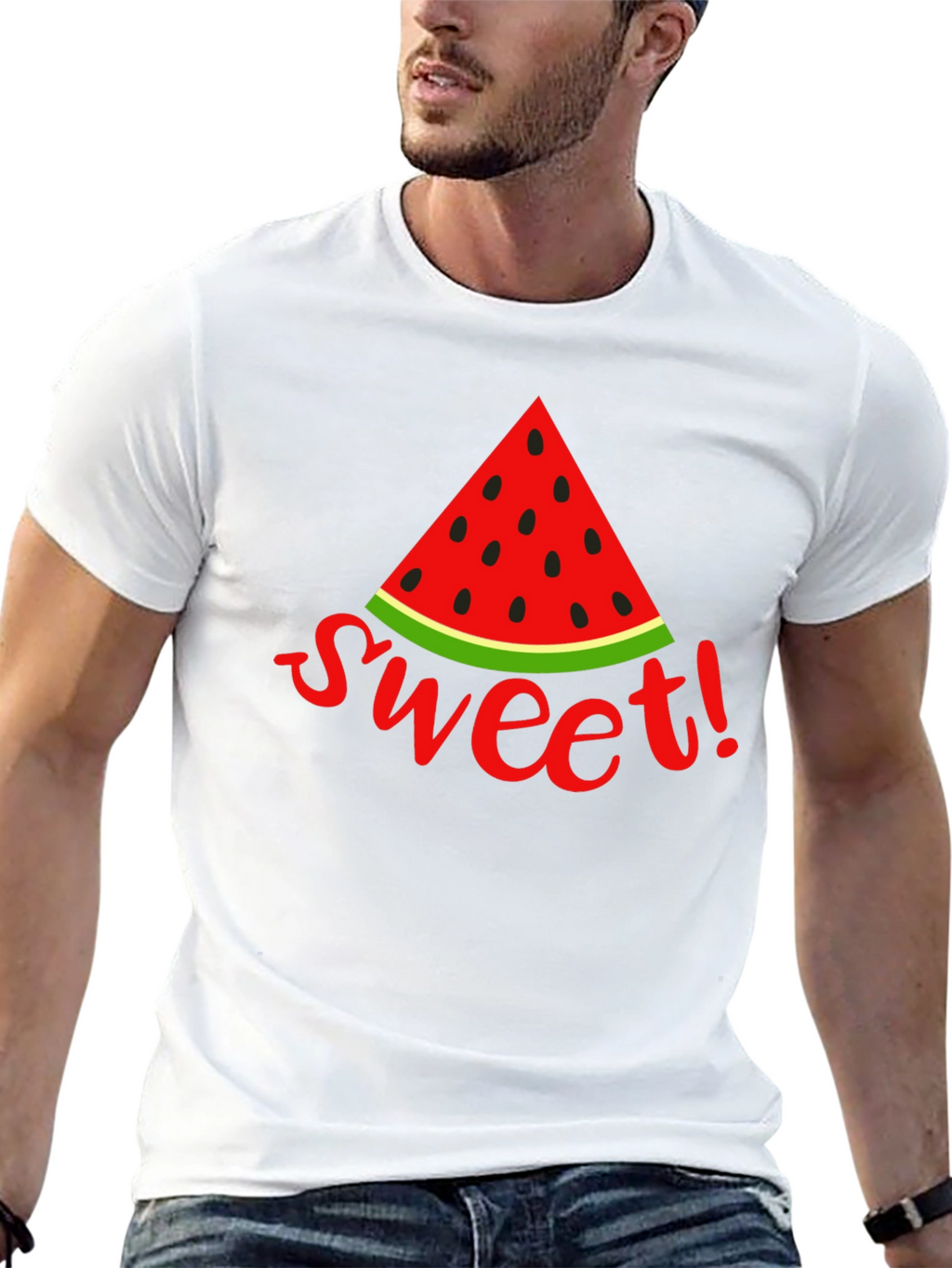 Sweet Watermelon Graphic T-Shirt - Summer Fun