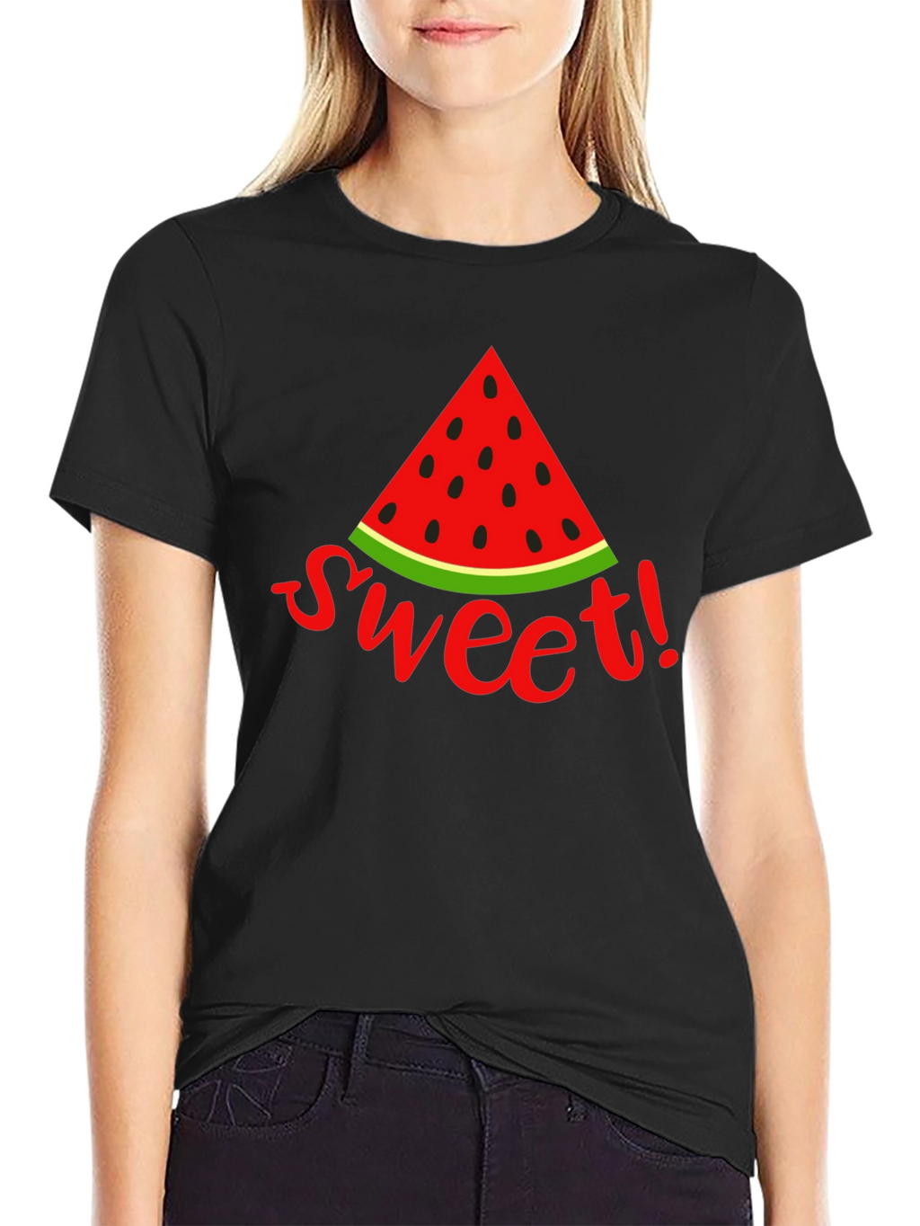 Sweet Watermelon Graphic T-Shirt - Summer Fun