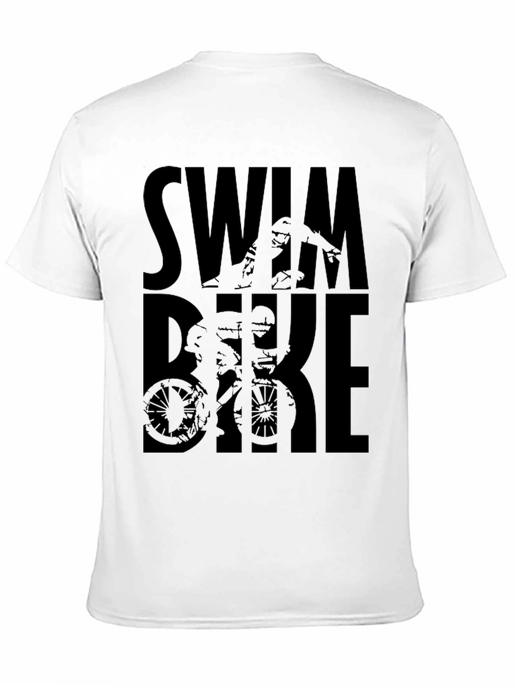 Triathlon Swim Bike Run Graphic Tee