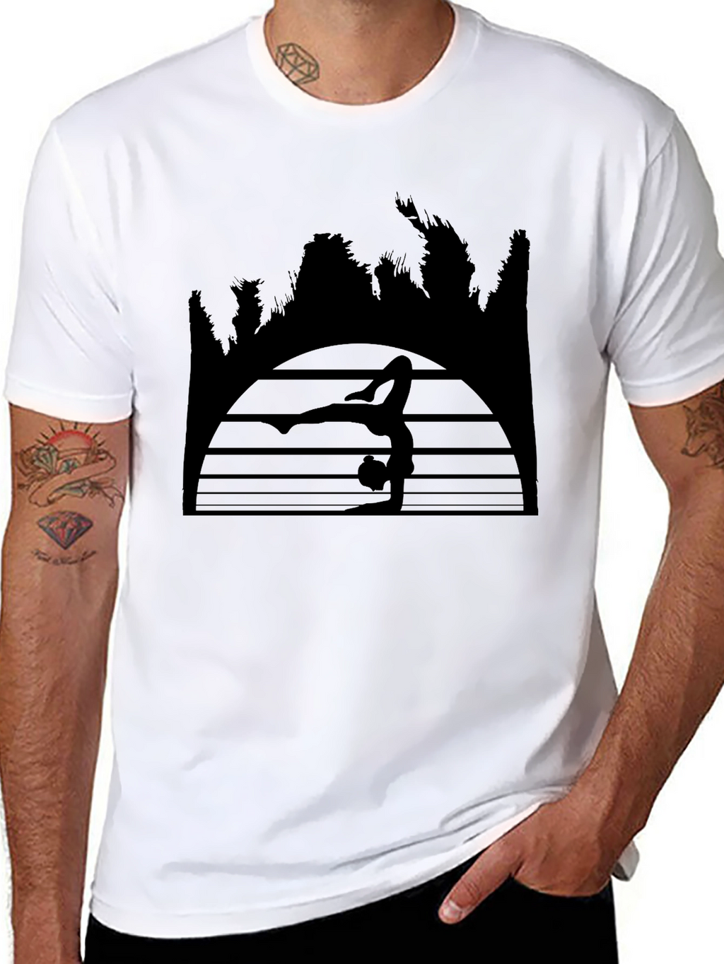 Silhouette Gymnast T-Shirt