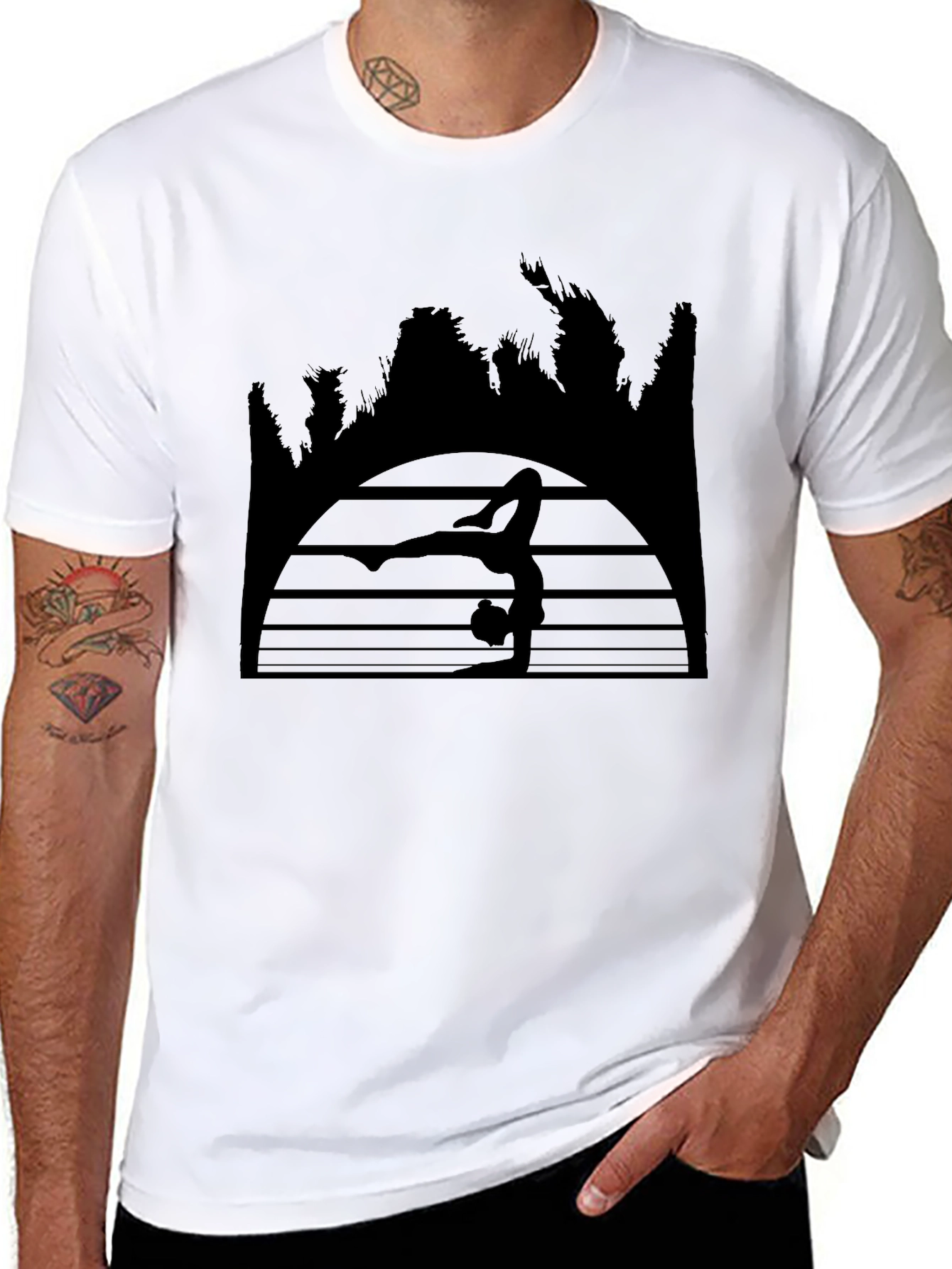 Silhouette Gymnast T-Shirt