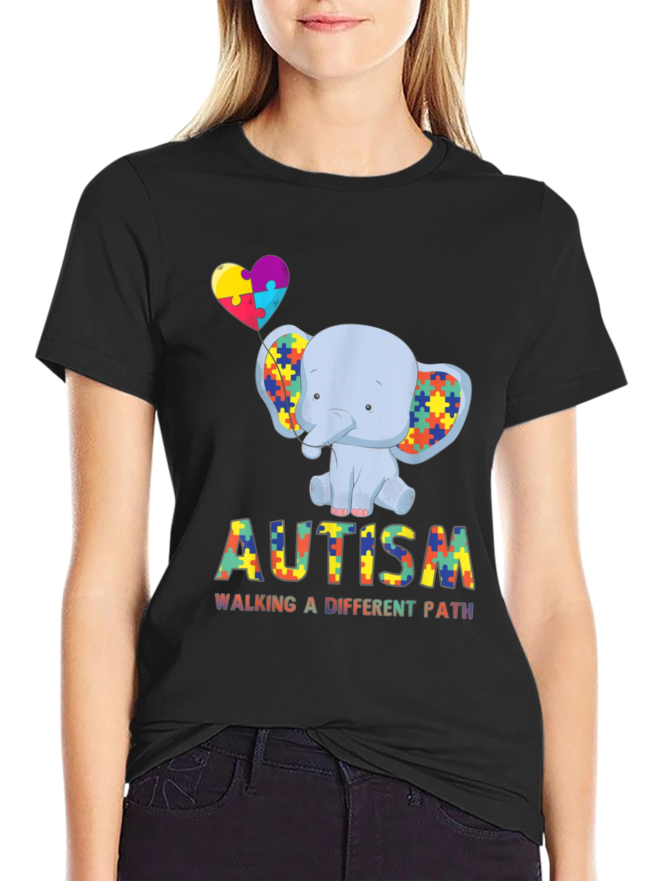 Autism Awareness Elephant T-Shirt