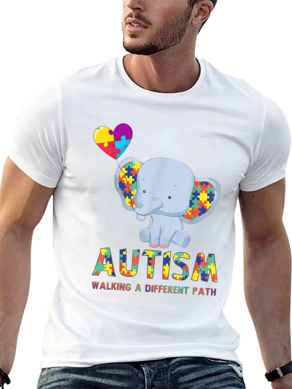 Autism Awareness Elephant T-Shirt