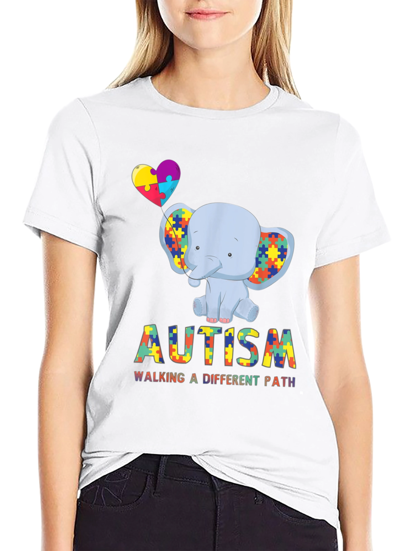 Autism Awareness Elephant T-Shirt