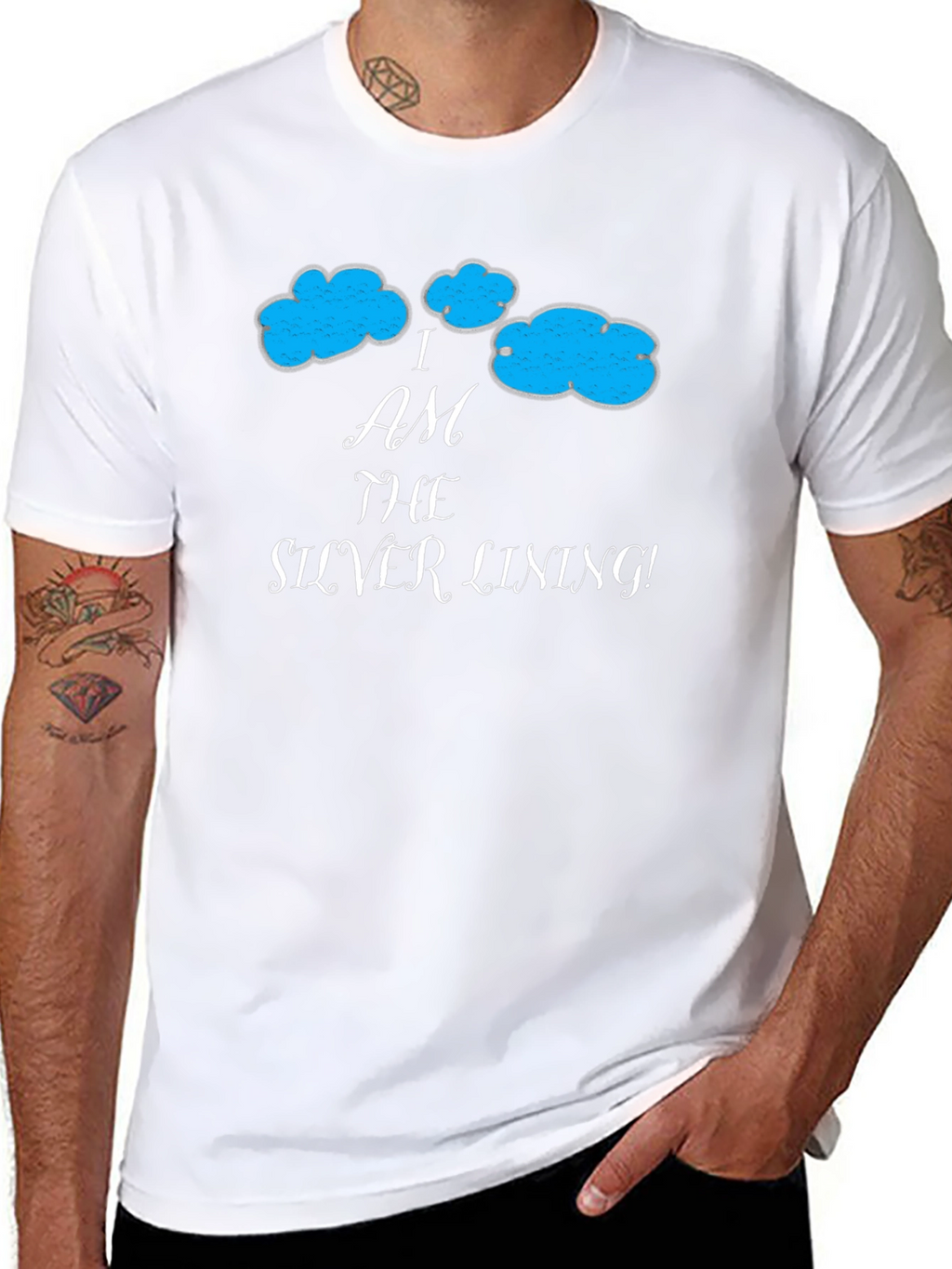 I am the Silver Lining Graphic T-Shirt