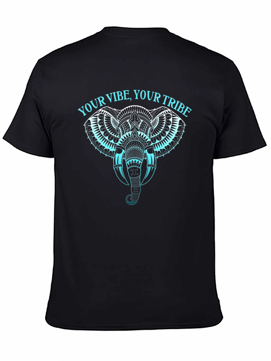 Tribal Elephant Graphic Tee - Your Vibe Your Tribe