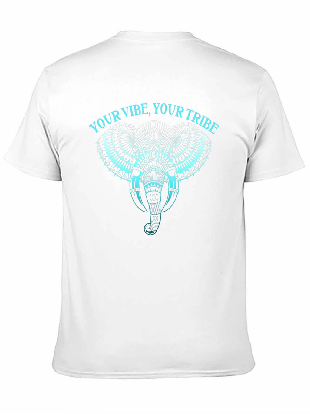 Tribal Elephant Graphic Tee - Your Vibe Your Tribe