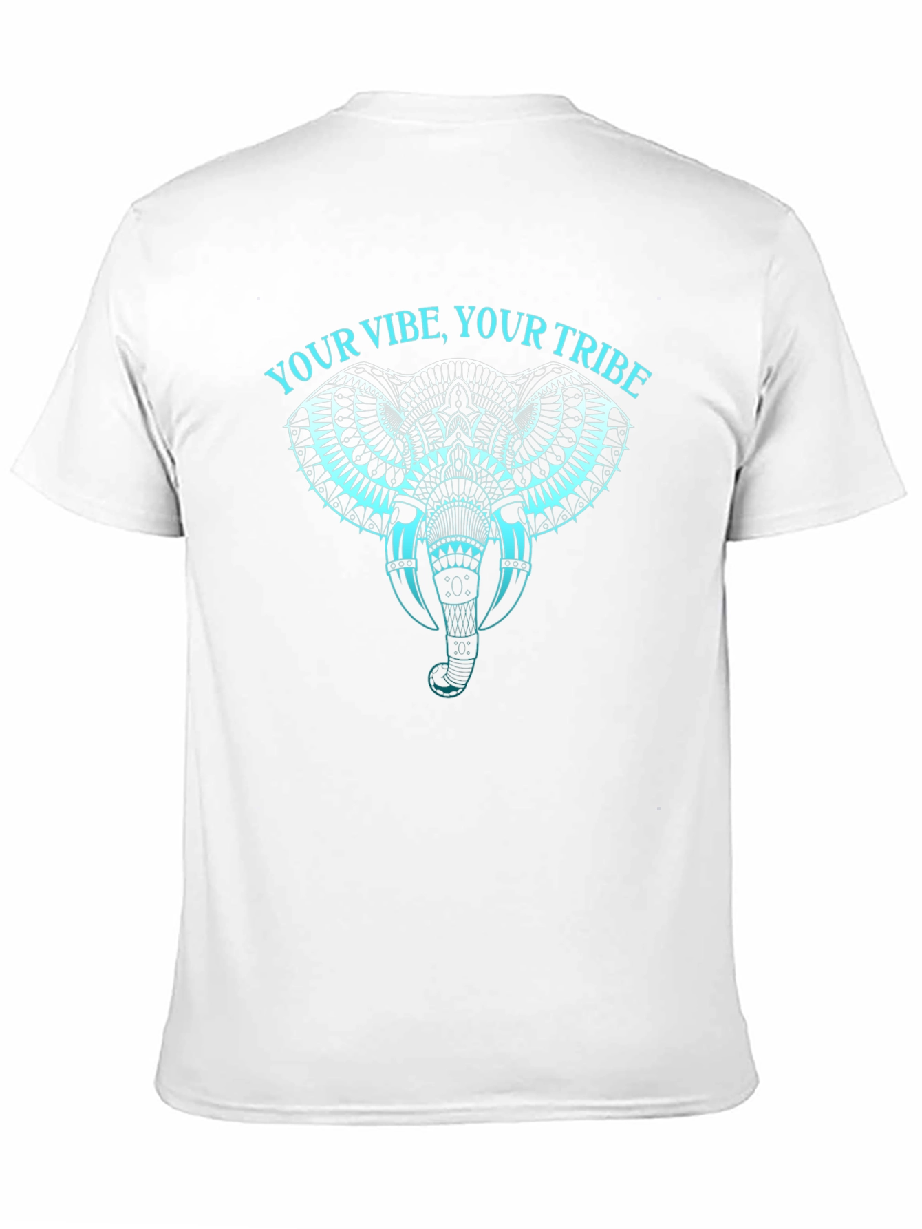 Tribal Elephant Graphic Tee - Your Vibe Your Tribe