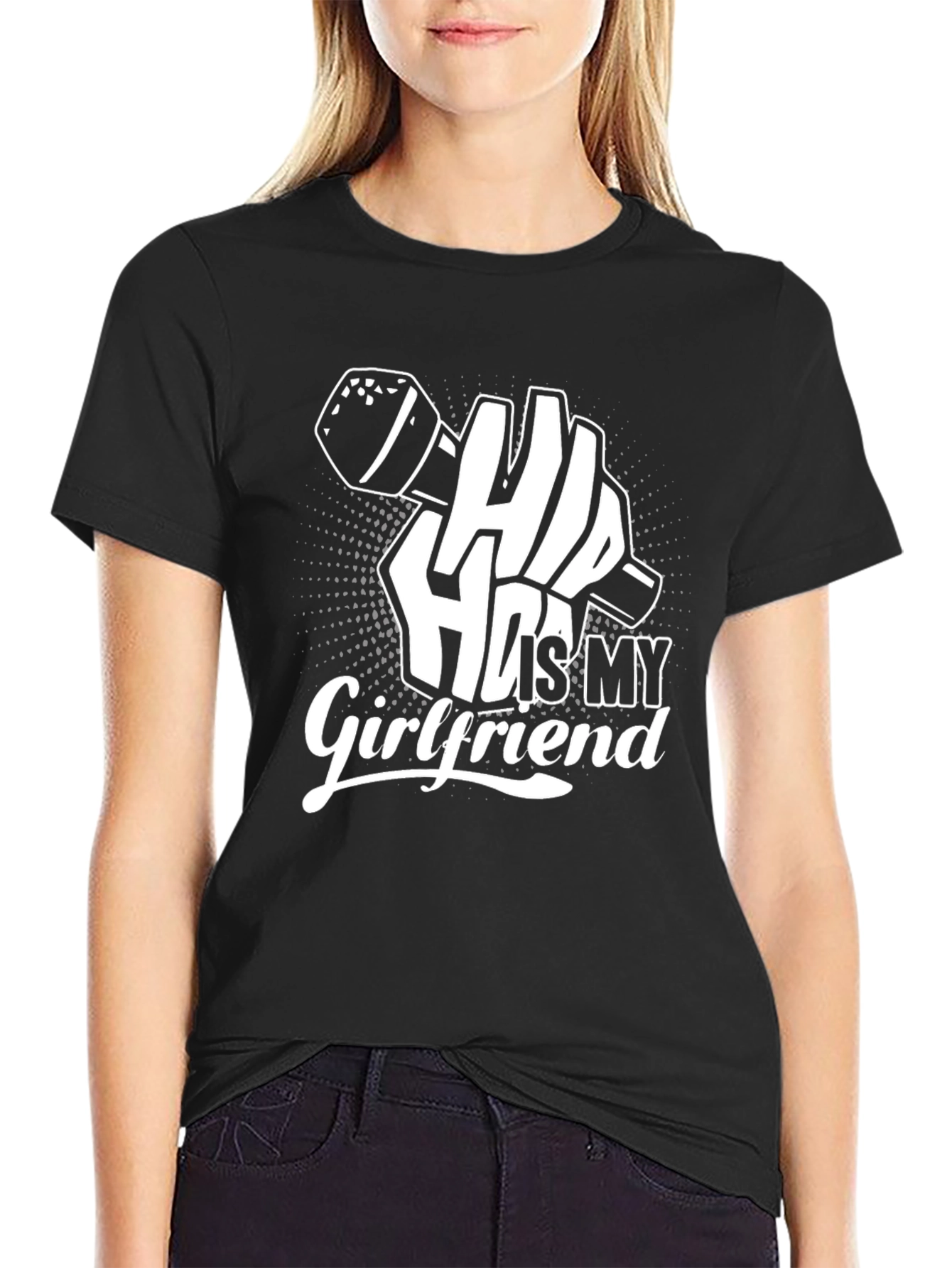 Hip Hop Is My Girlfriend Graphic T-Shirt