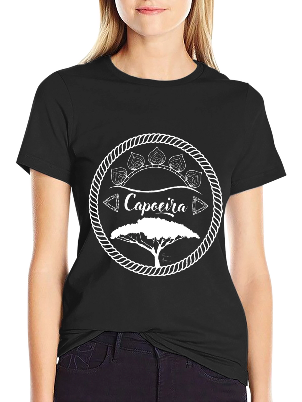 Capoeira Tree Graphic T-Shirt
