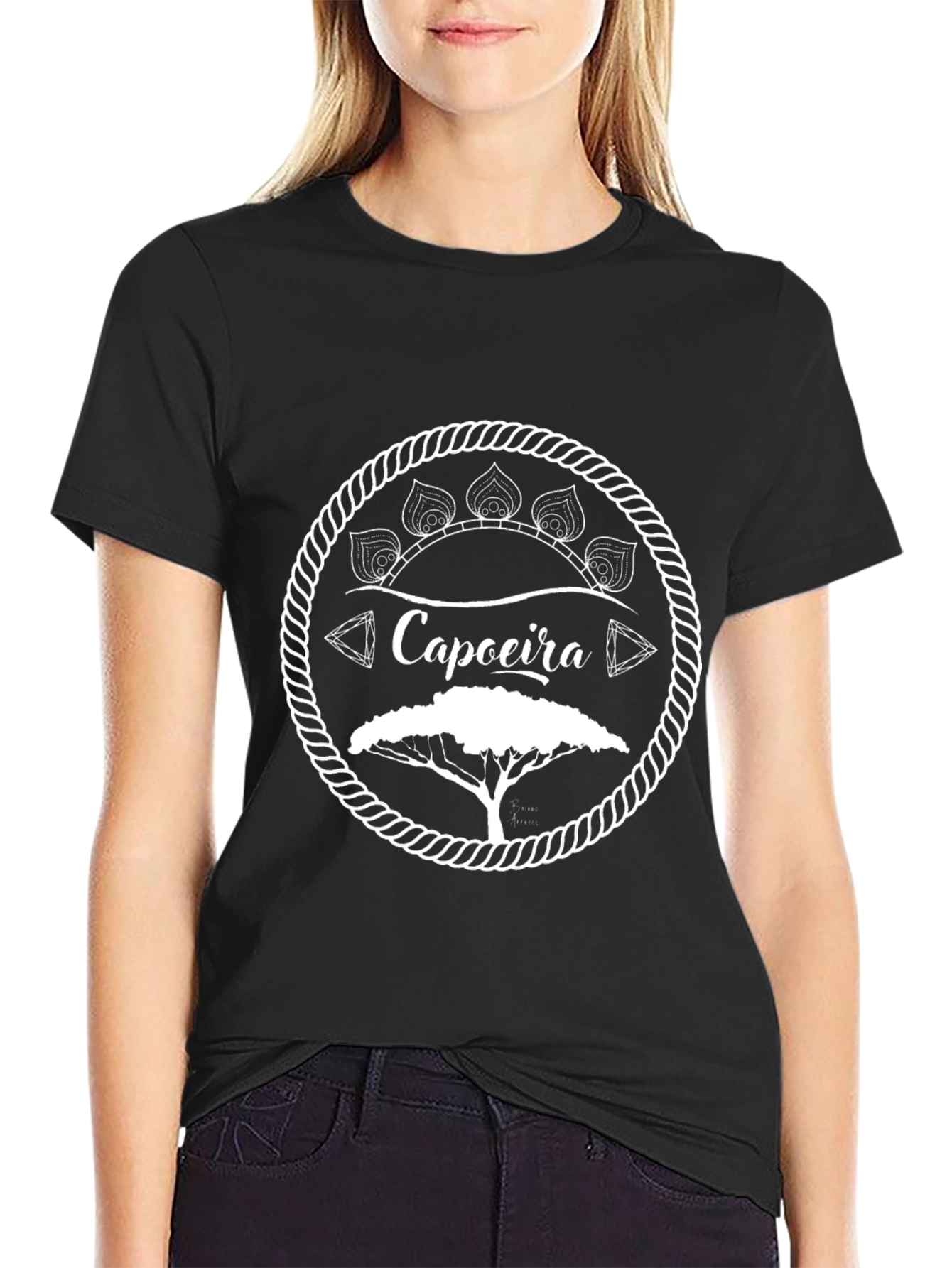 Capoeira Tree Graphic T-Shirt