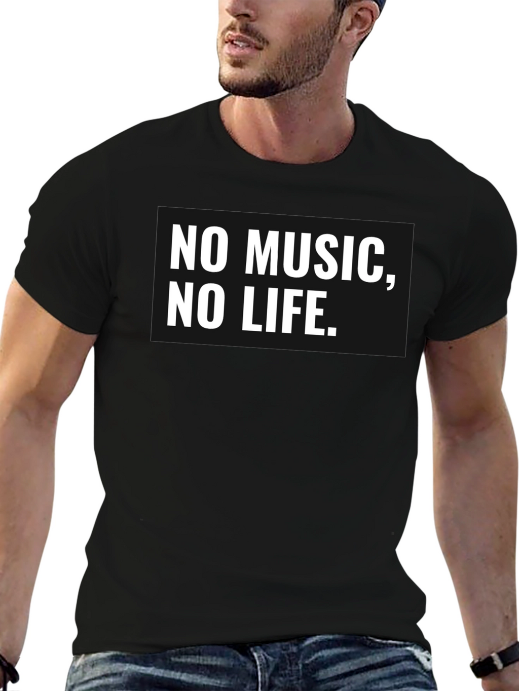 No Music No Life - Graphic T-Shirt