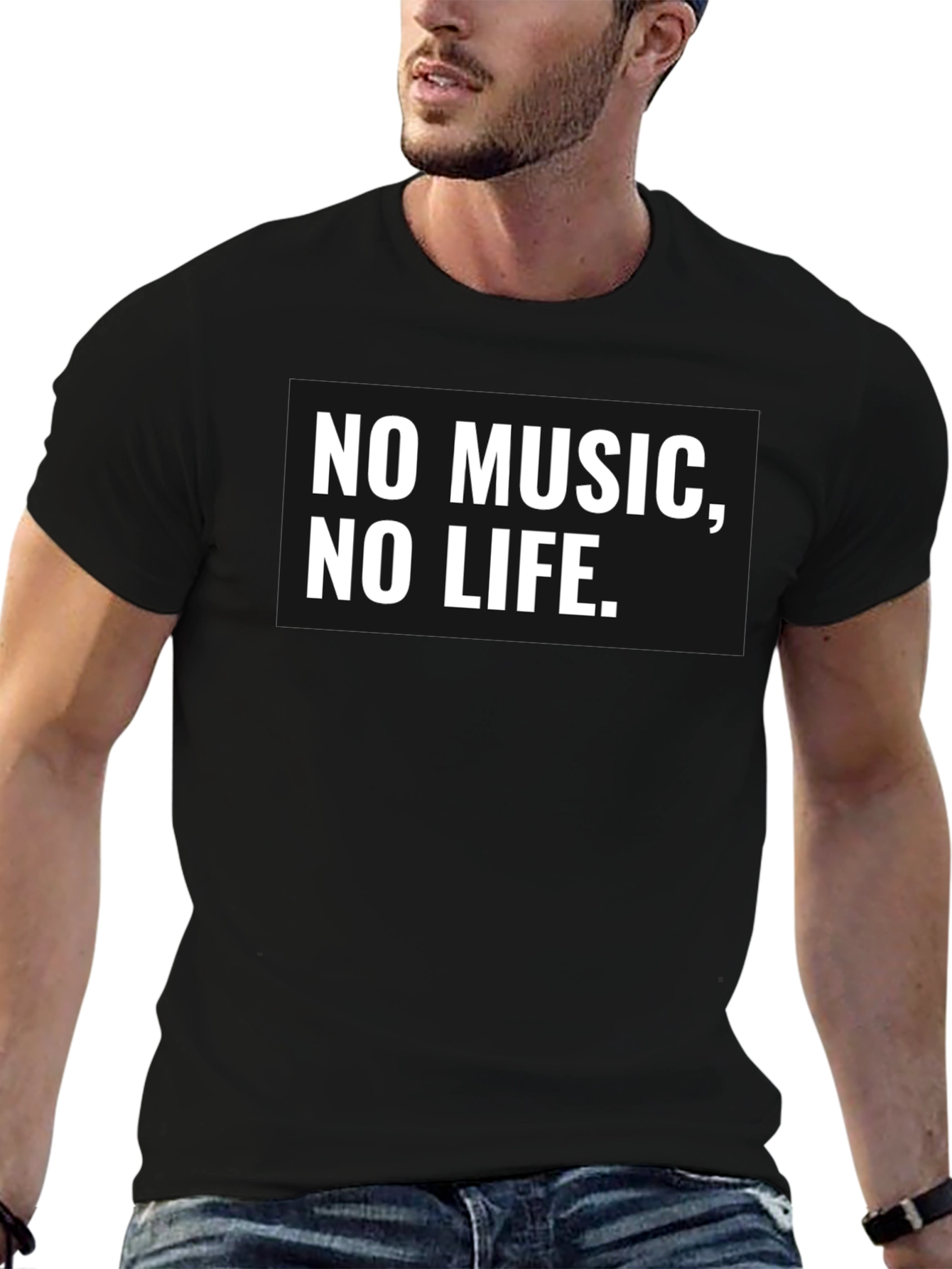 No Music No Life - Graphic T-Shirt
