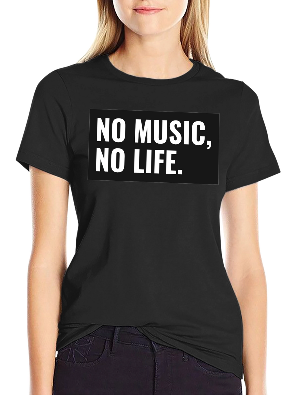 No Music No Life - Graphic T-Shirt