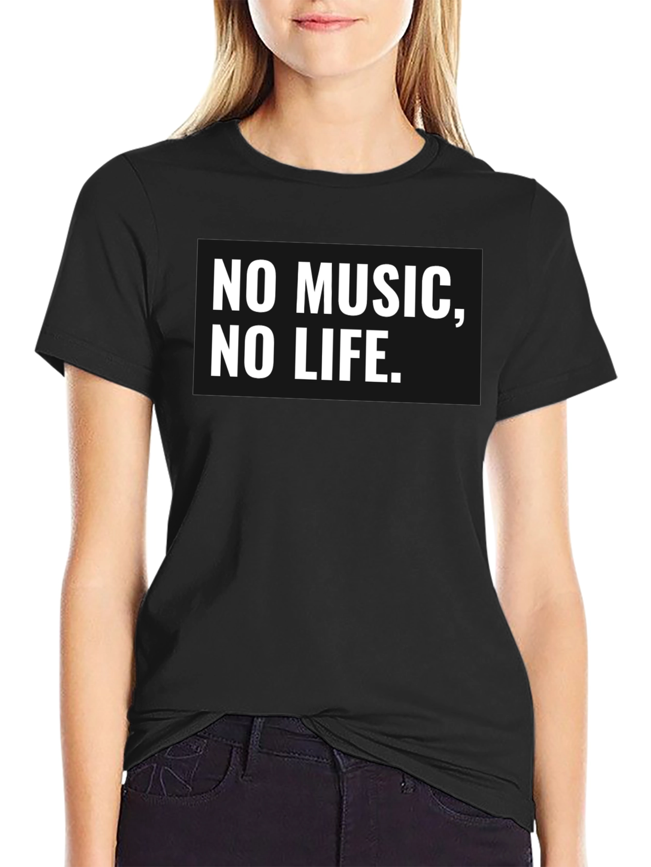 No Music No Life - Graphic T-Shirt