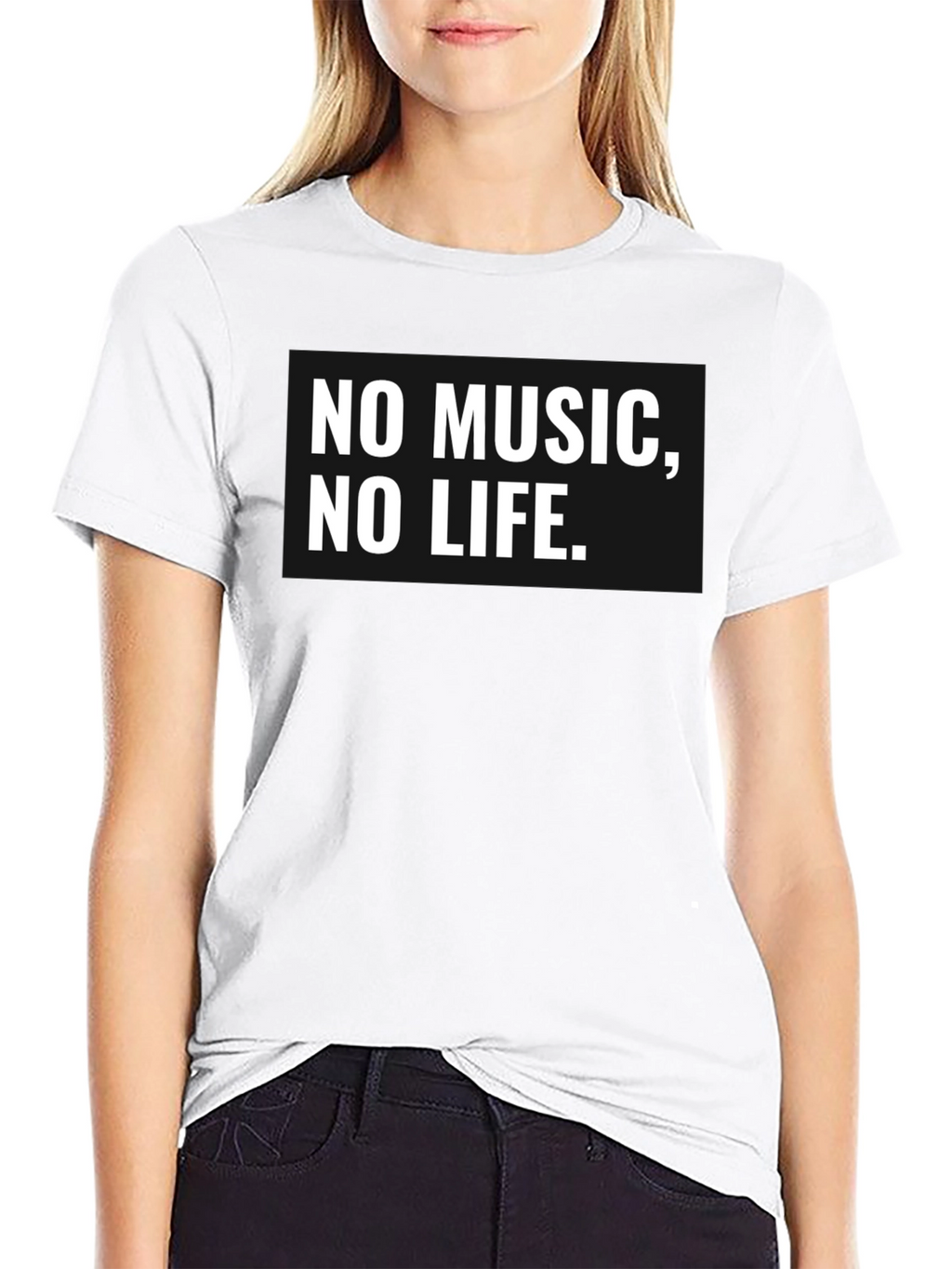 No Music No Life - Graphic T-Shirt