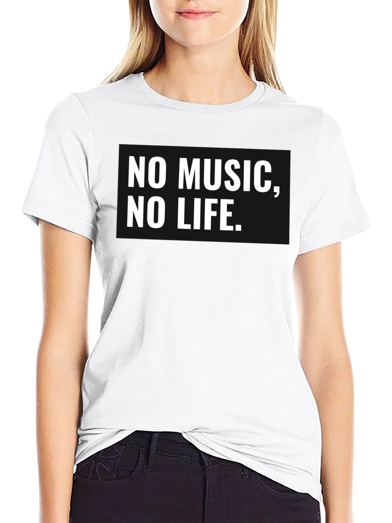 No Music No Life - Graphic T-Shirt