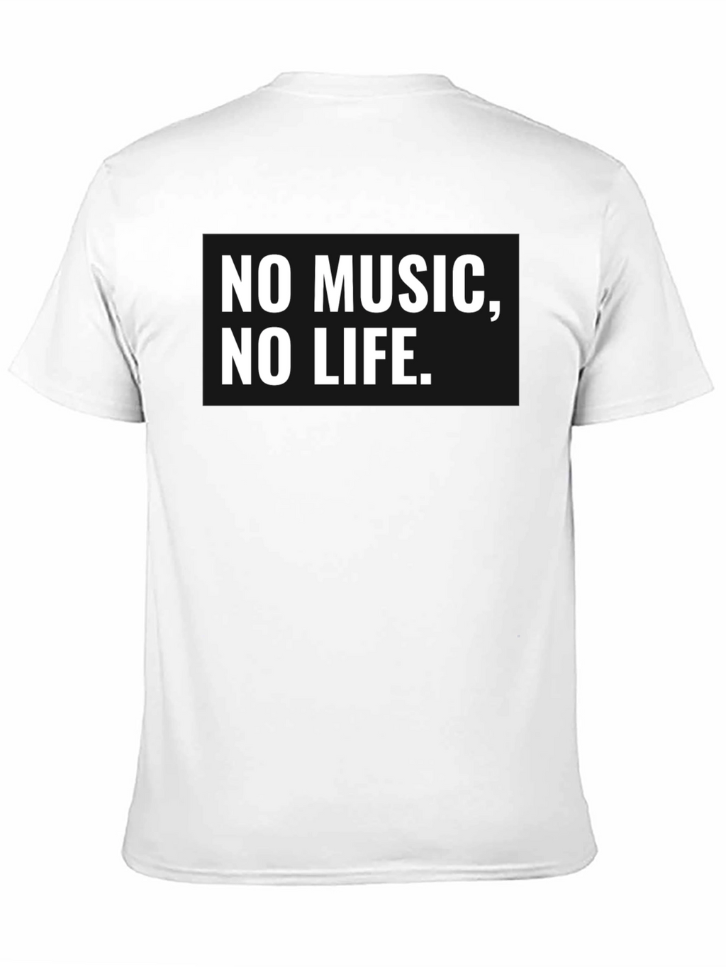 No Music No Life - Graphic T-Shirt