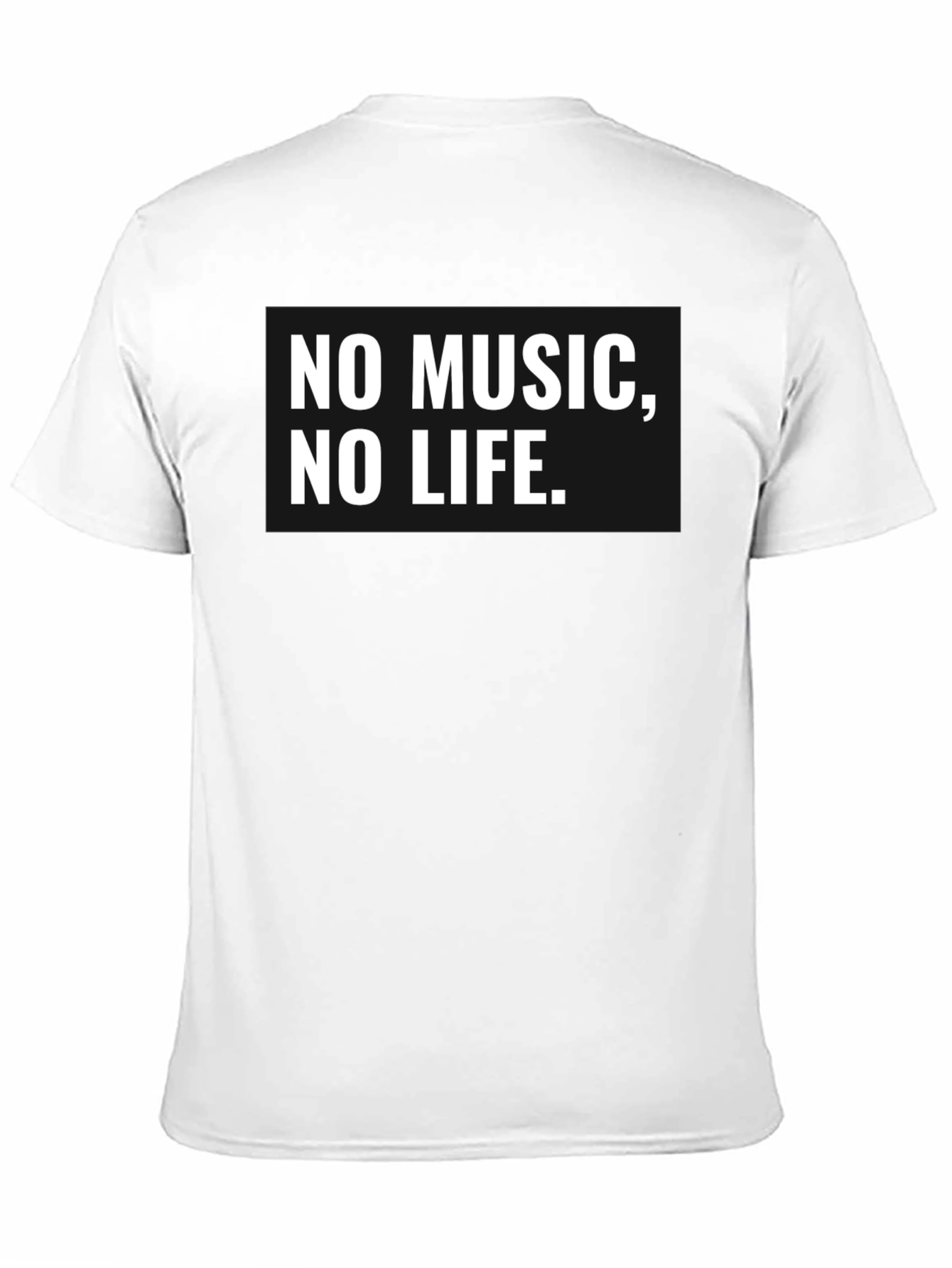 No Music No Life - Graphic T-Shirt