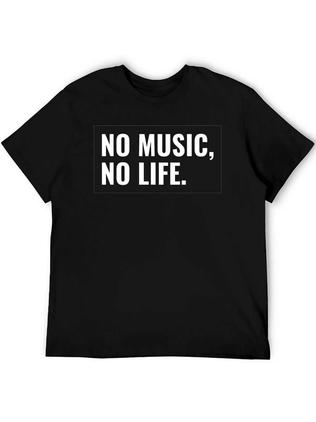 No Music No Life - Graphic T-Shirt