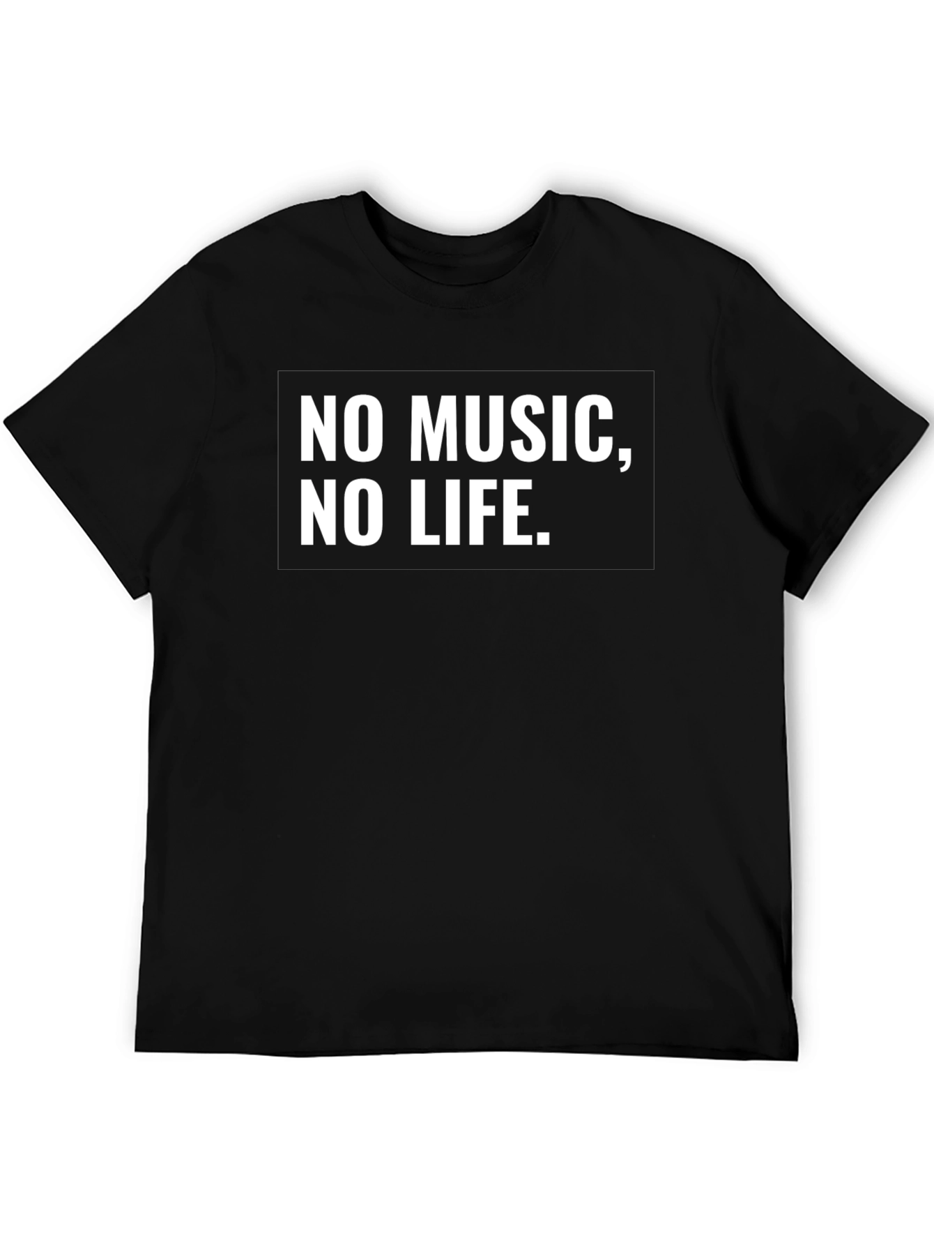 No Music No Life - Graphic T-Shirt