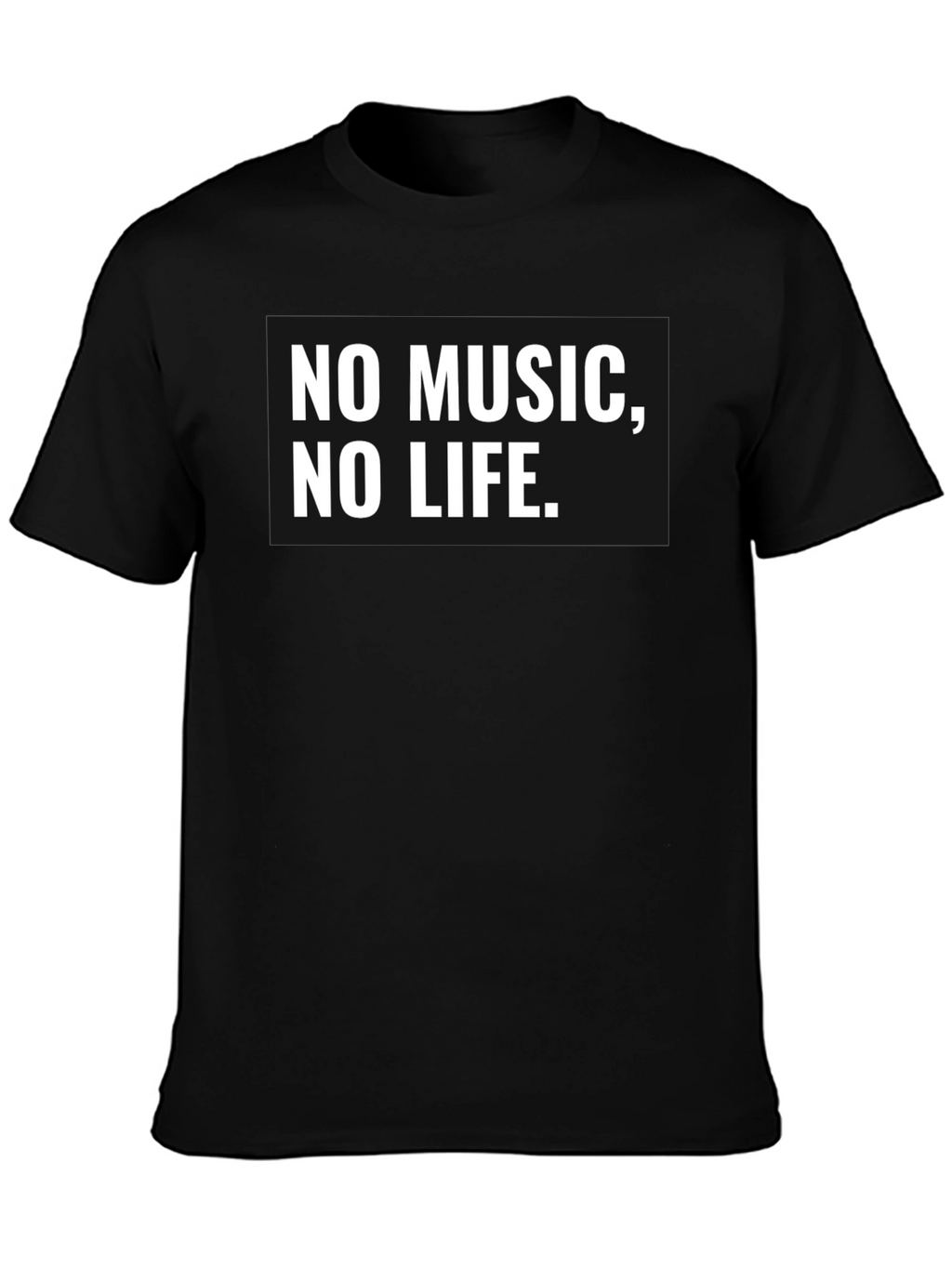 No Music No Life - Graphic T-Shirt