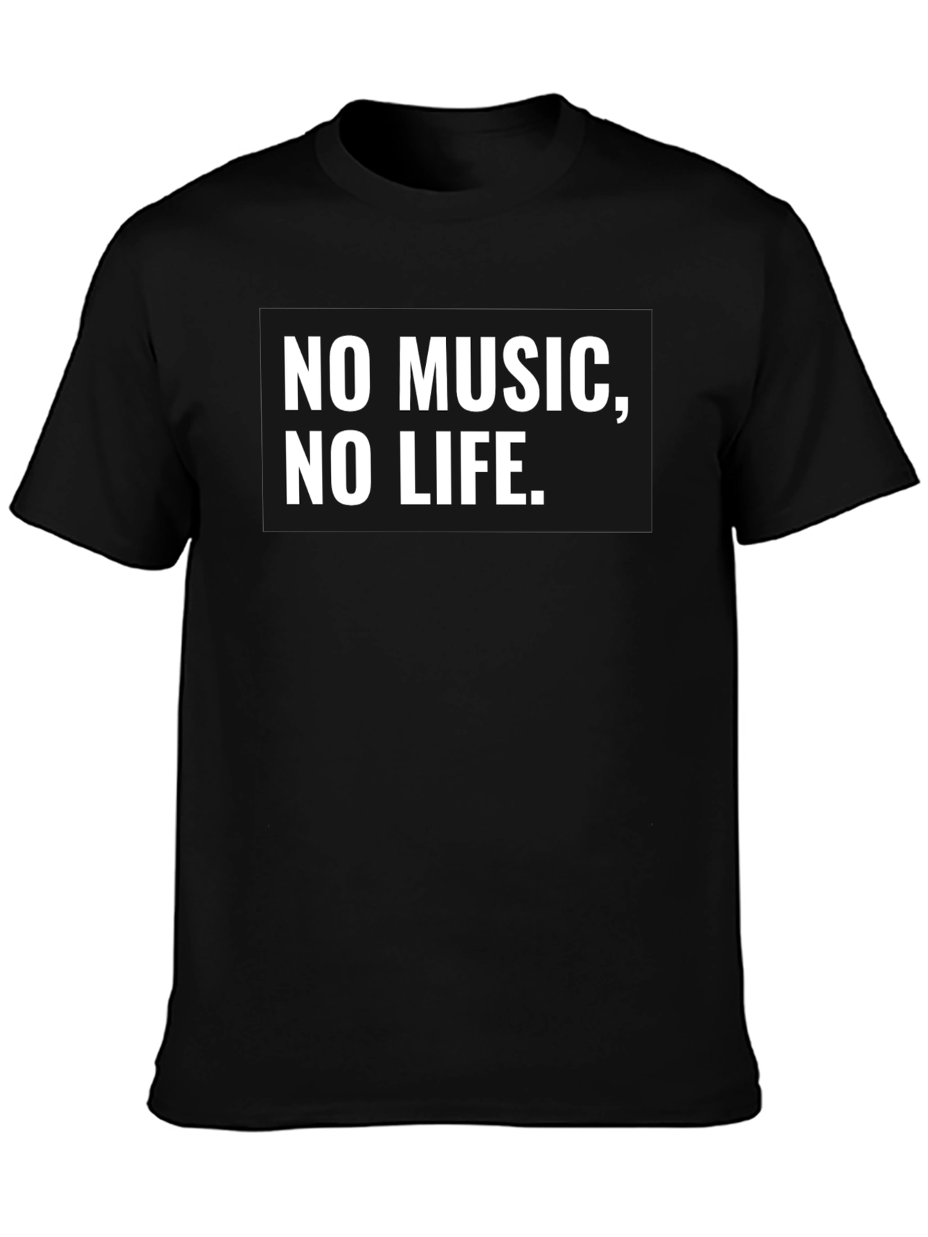 No Music No Life - Graphic T-Shirt