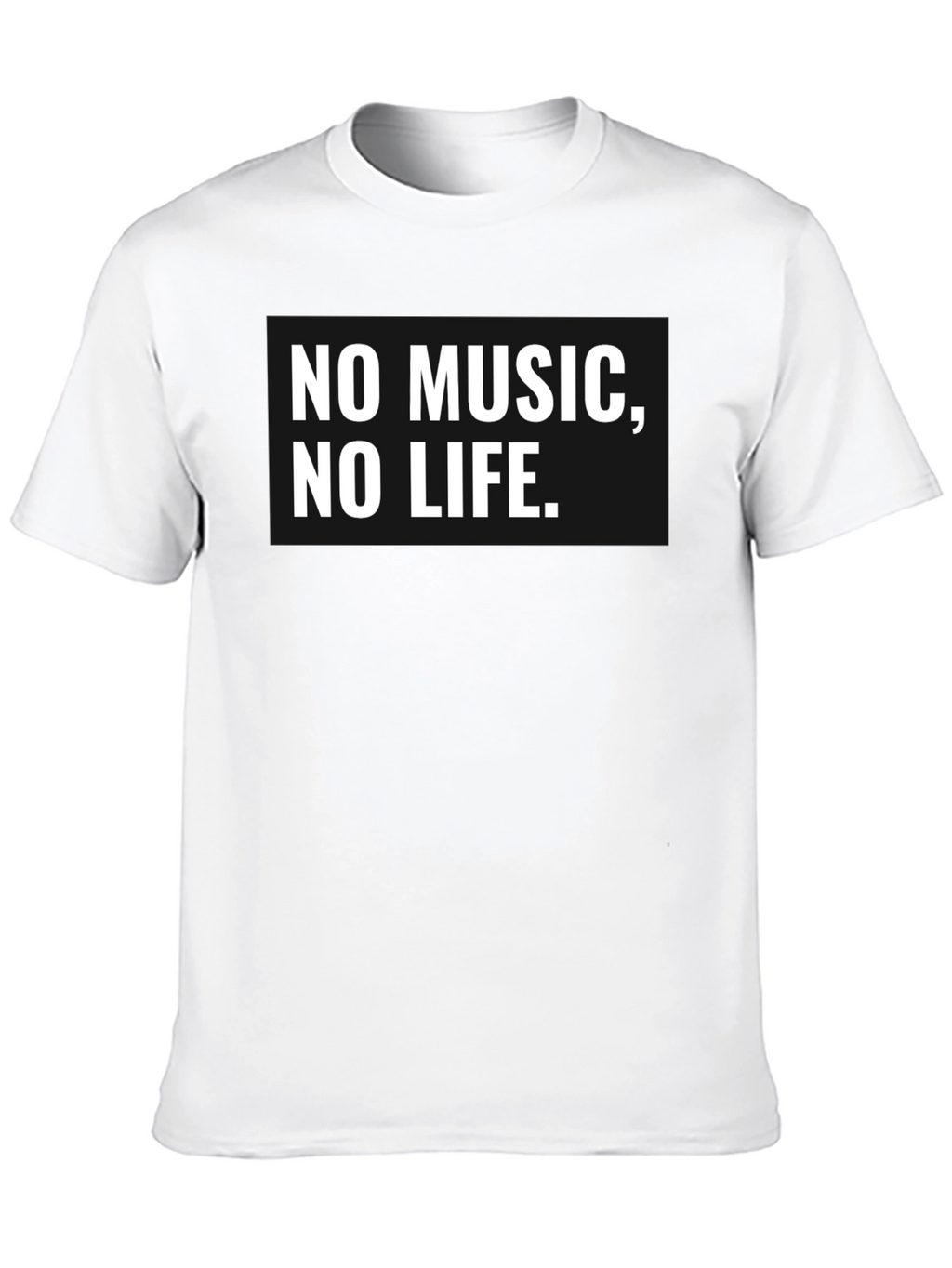 No Music No Life - Graphic T-Shirt