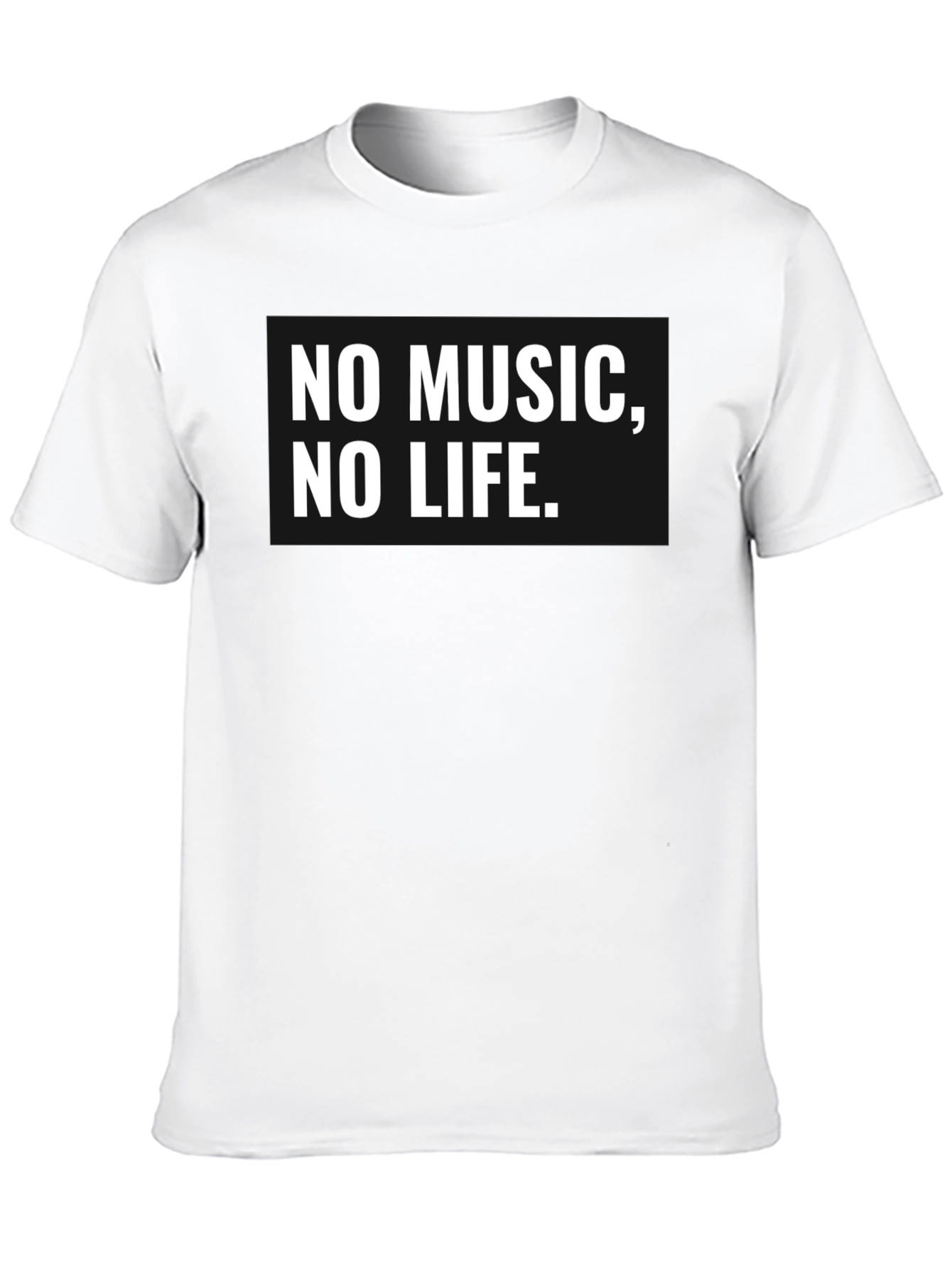No Music No Life - Graphic T-Shirt