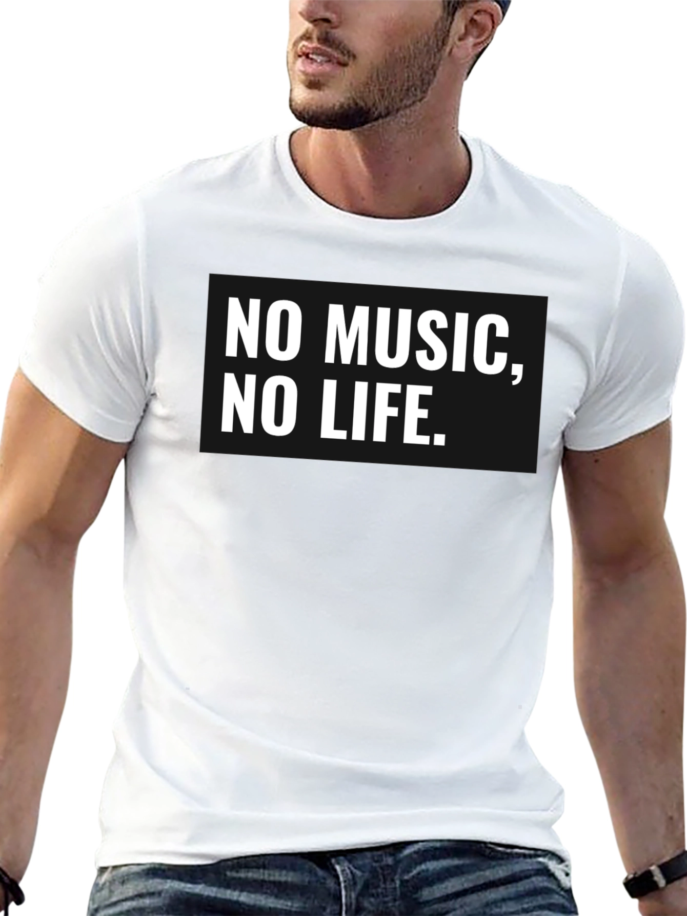No Music No Life - Graphic T-Shirt