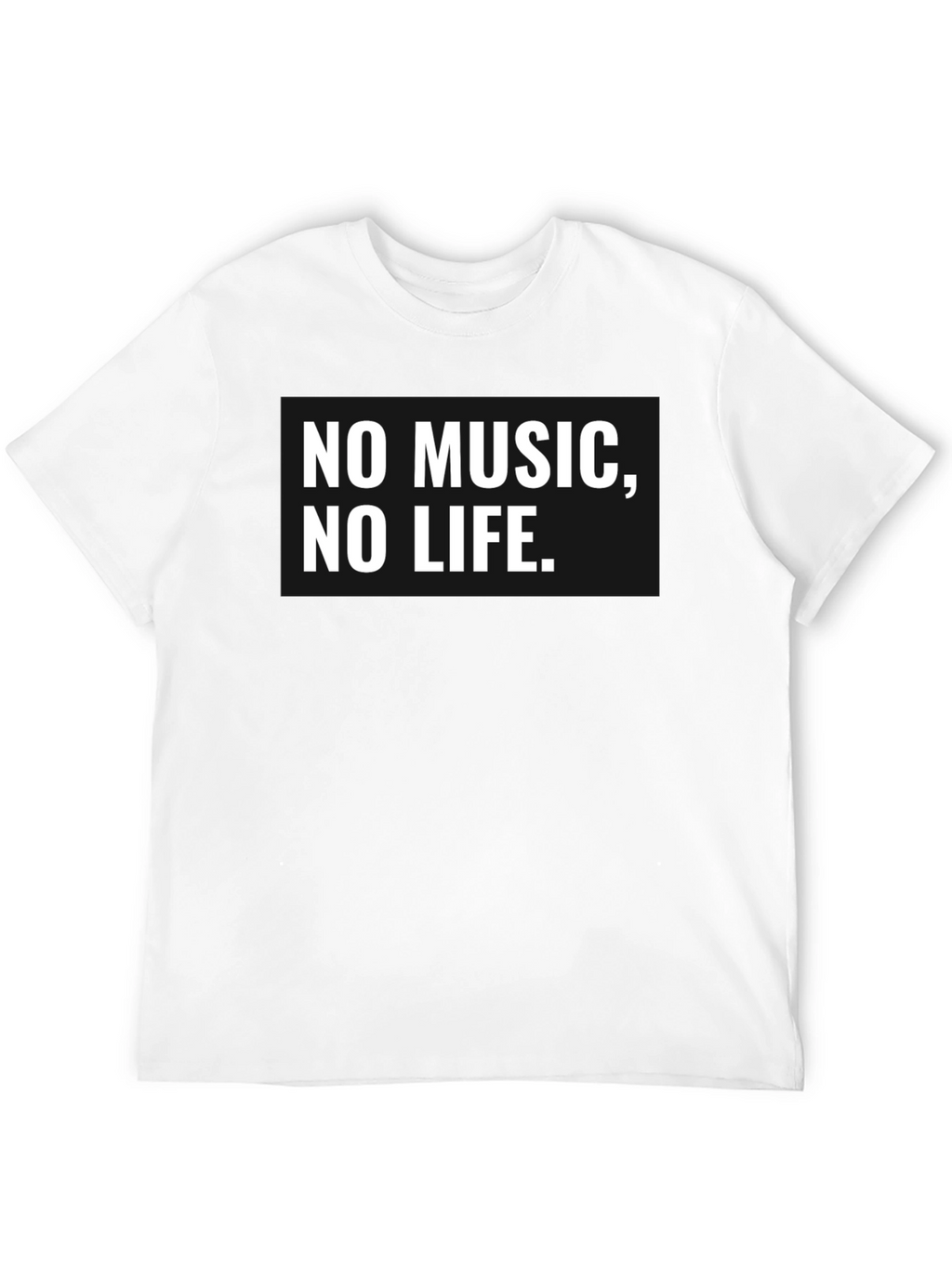 No Music No Life - Graphic T-Shirt