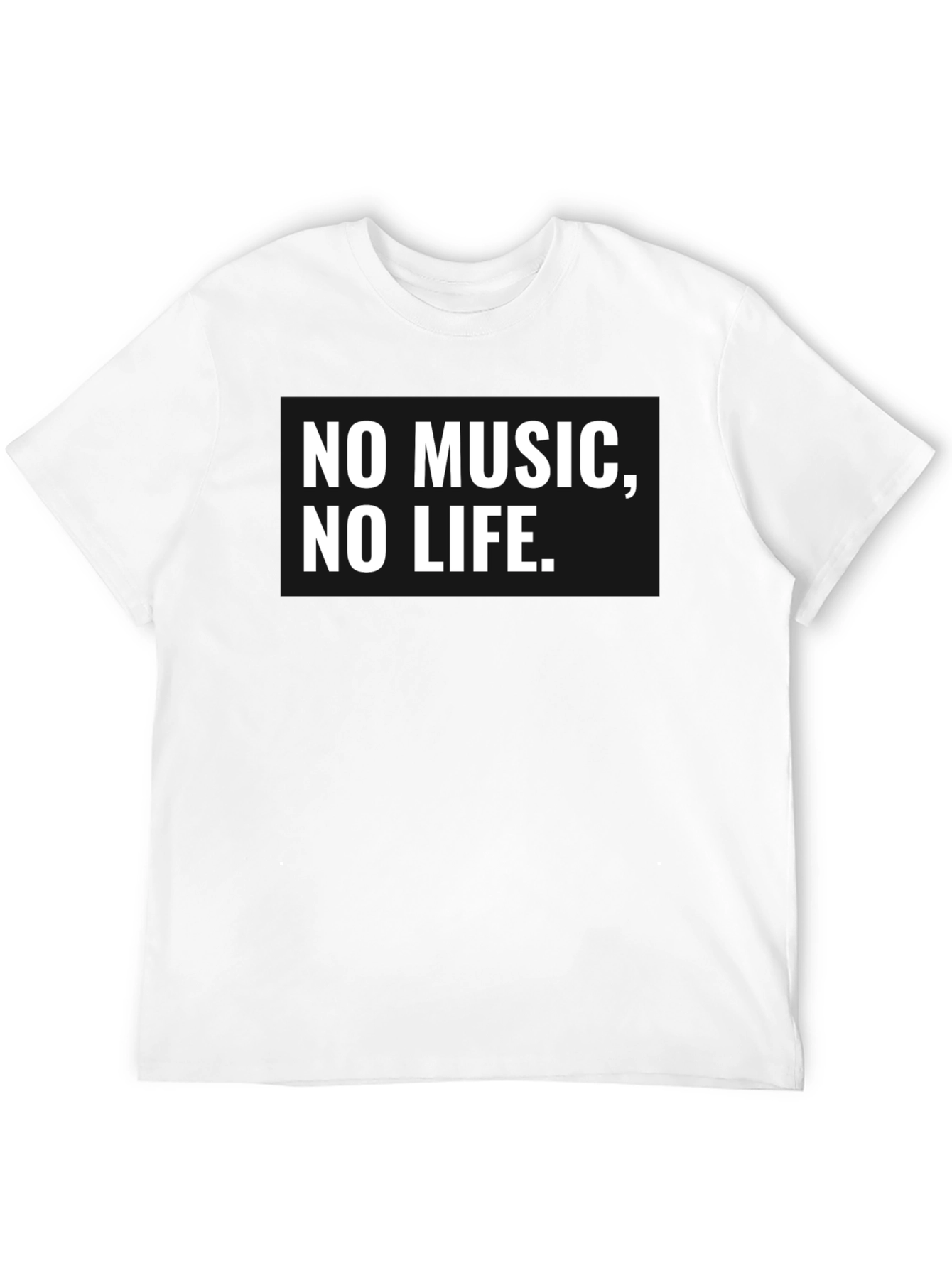 No Music No Life - Graphic T-Shirt