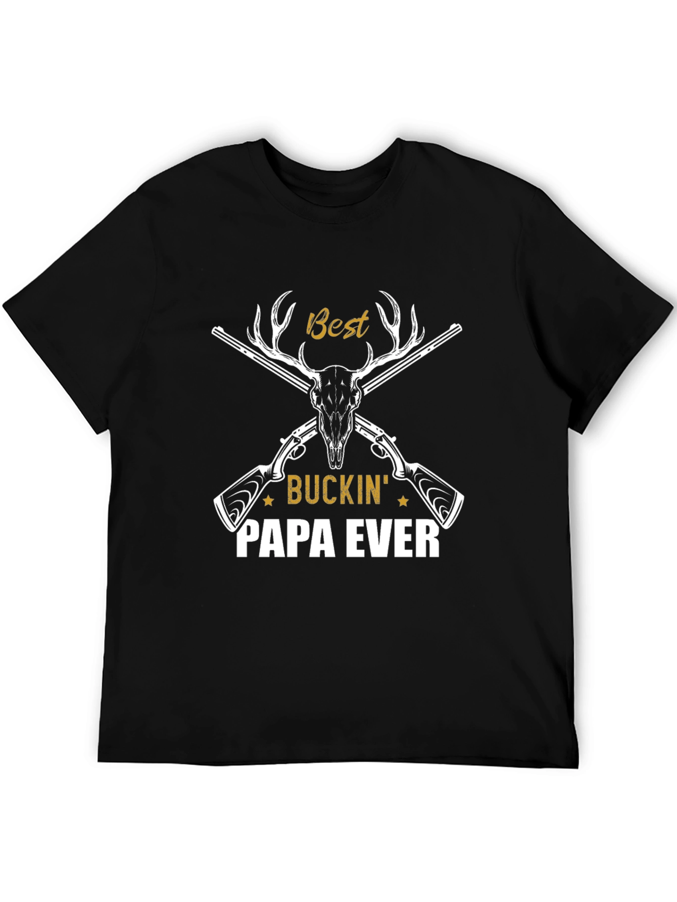 Best Buckin Papa Ever T-Shirt