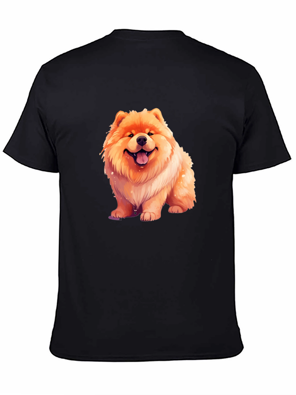 Cute Chow Chow Dog Graphic T-Shirt