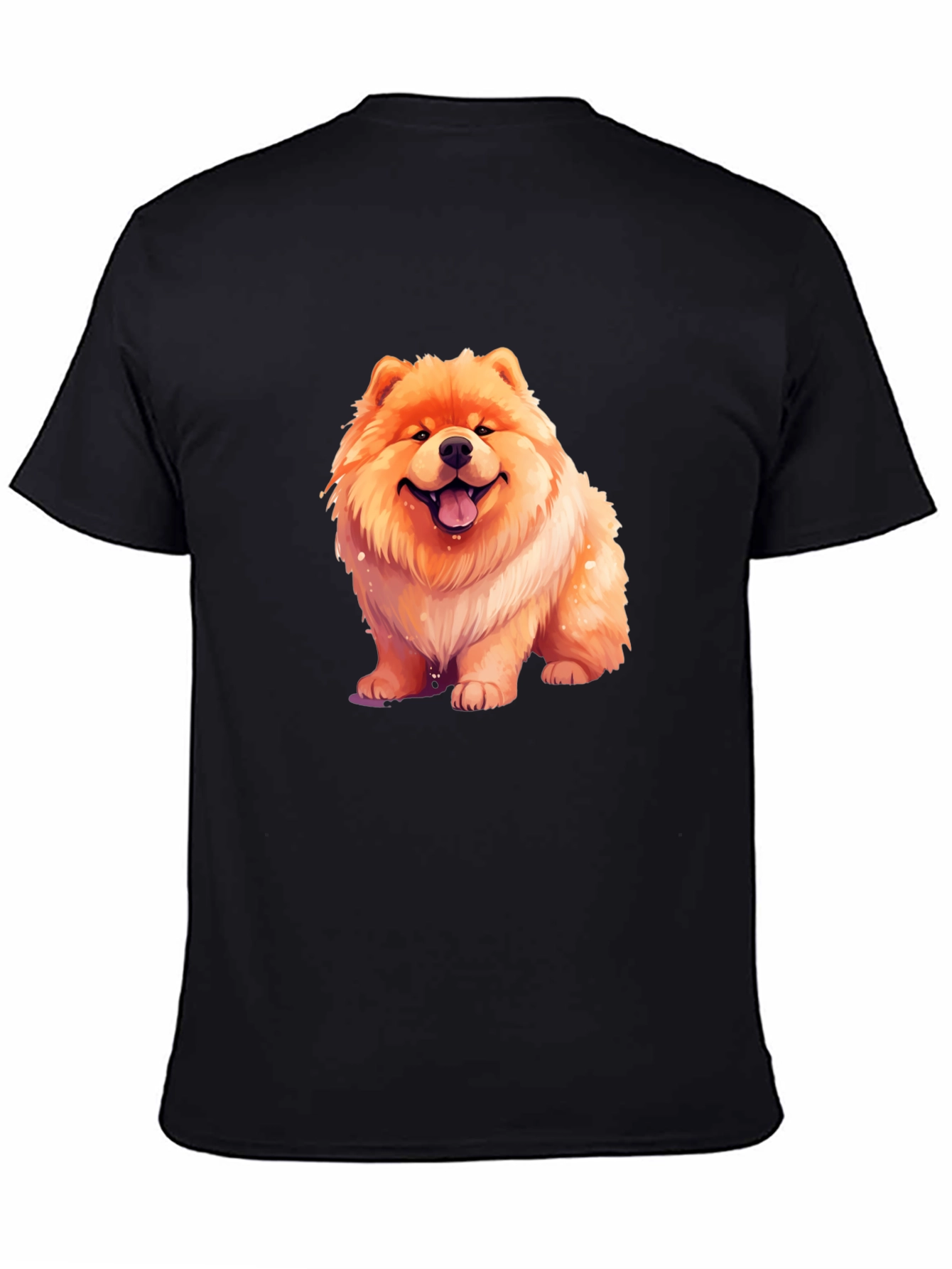 Cute Chow Chow Dog Graphic T-Shirt