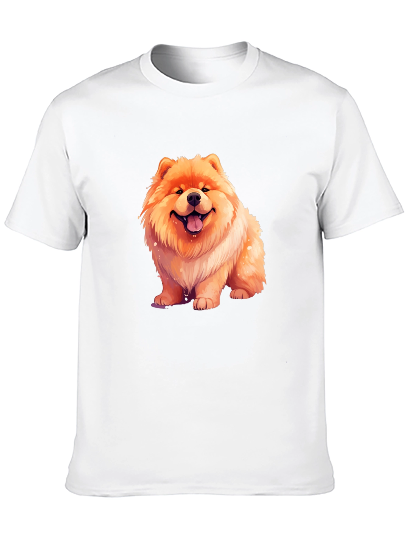 Cute Chow Chow Dog Graphic T-Shirt