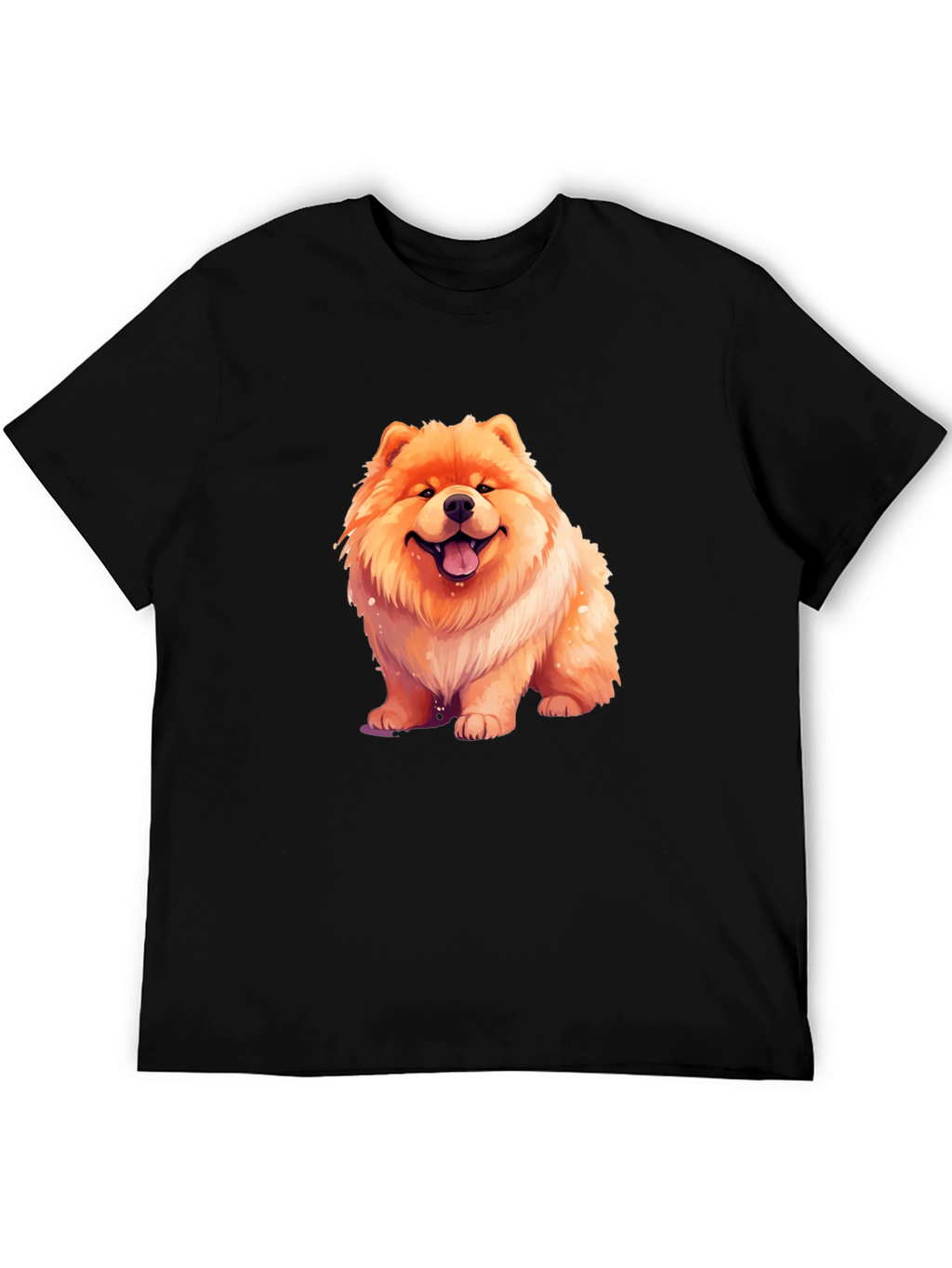 Cute Chow Chow Dog Graphic T-Shirt