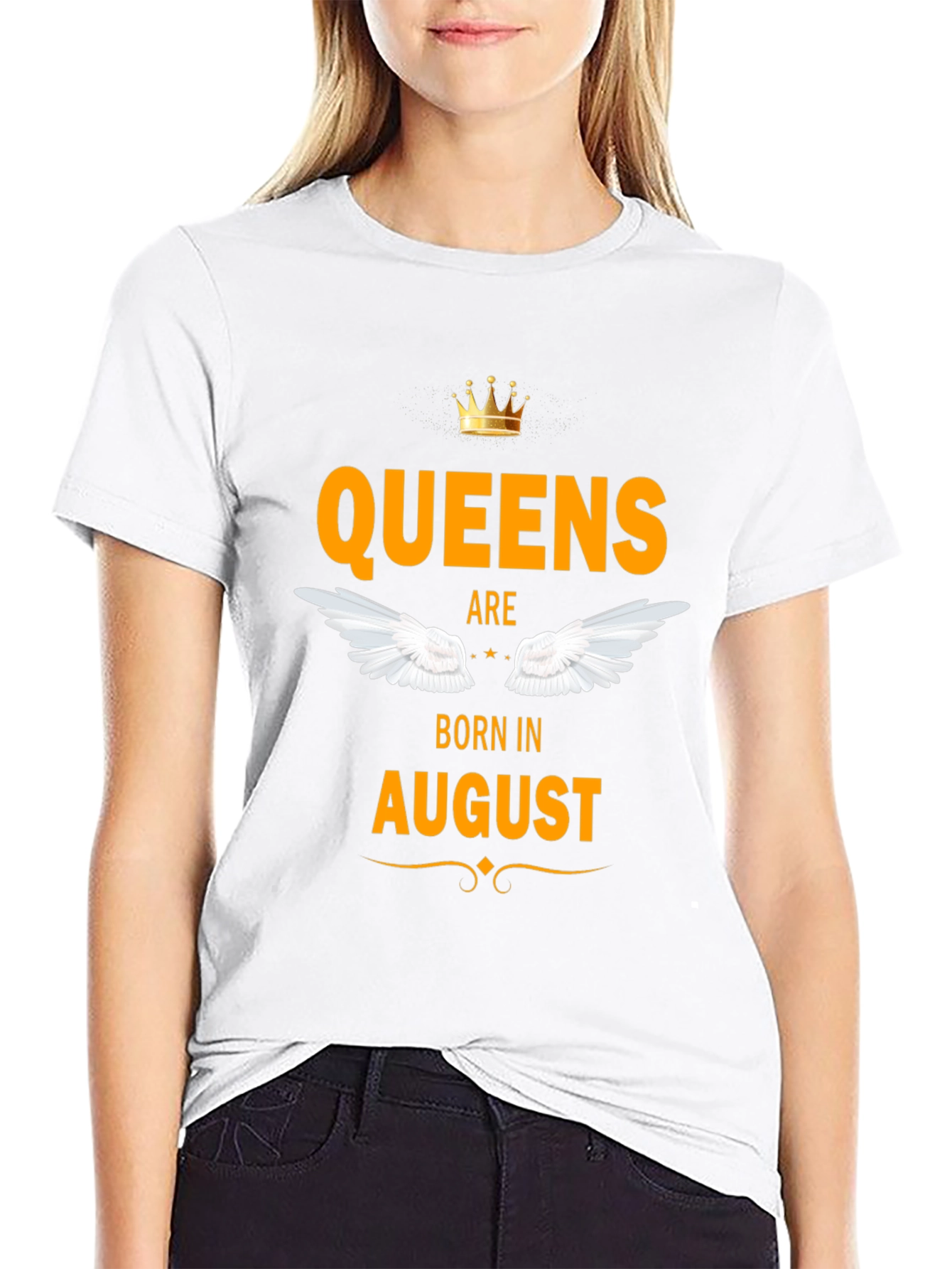 Queens Born in August - Graphic T-Shirt