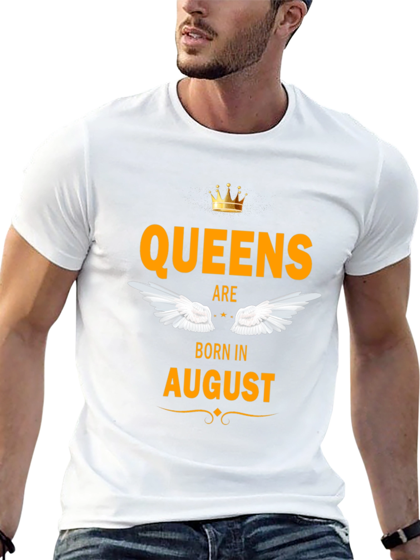 Queens Born in August - Graphic T-Shirt