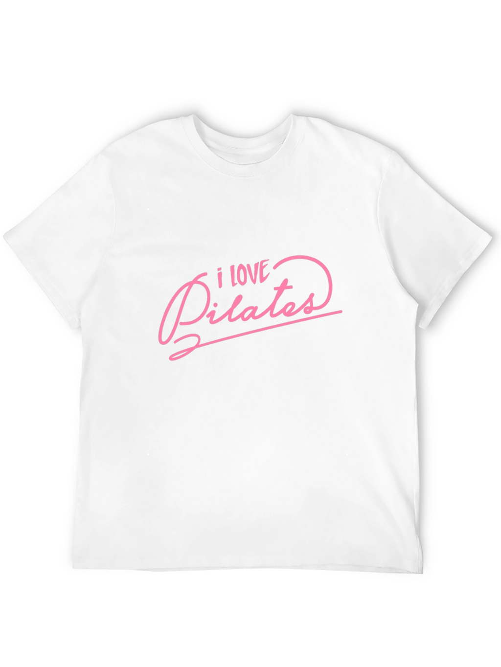 I Love Pilates Black T-Shirt