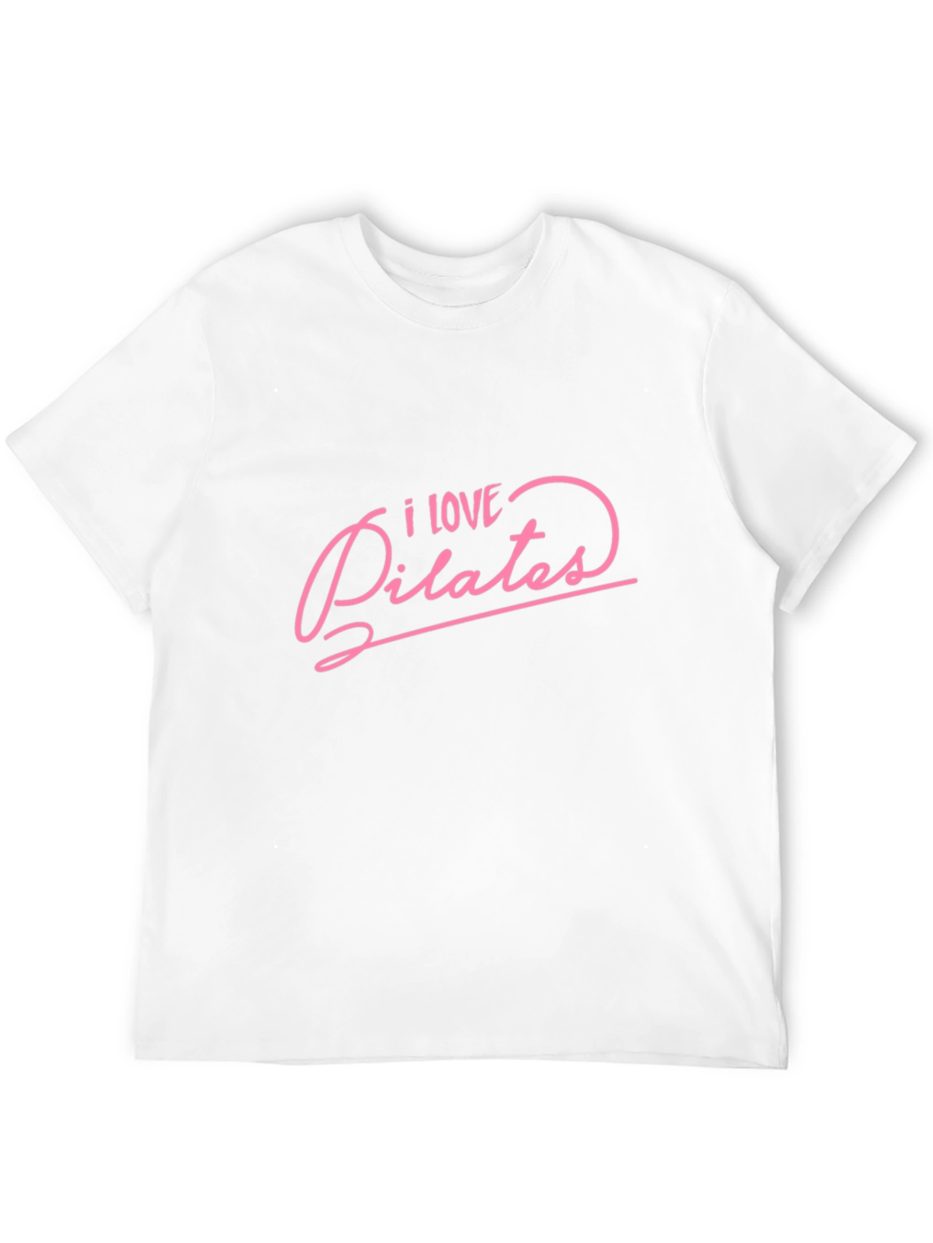 I Love Pilates Black T-Shirt