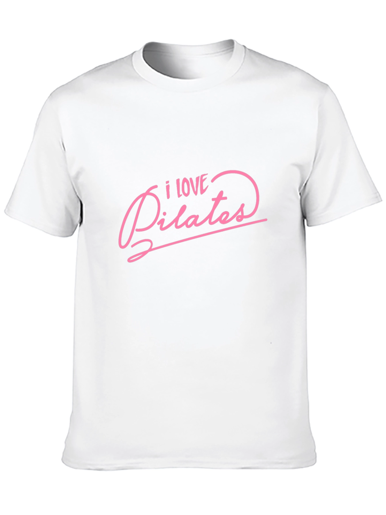 I Love Pilates Black T-Shirt