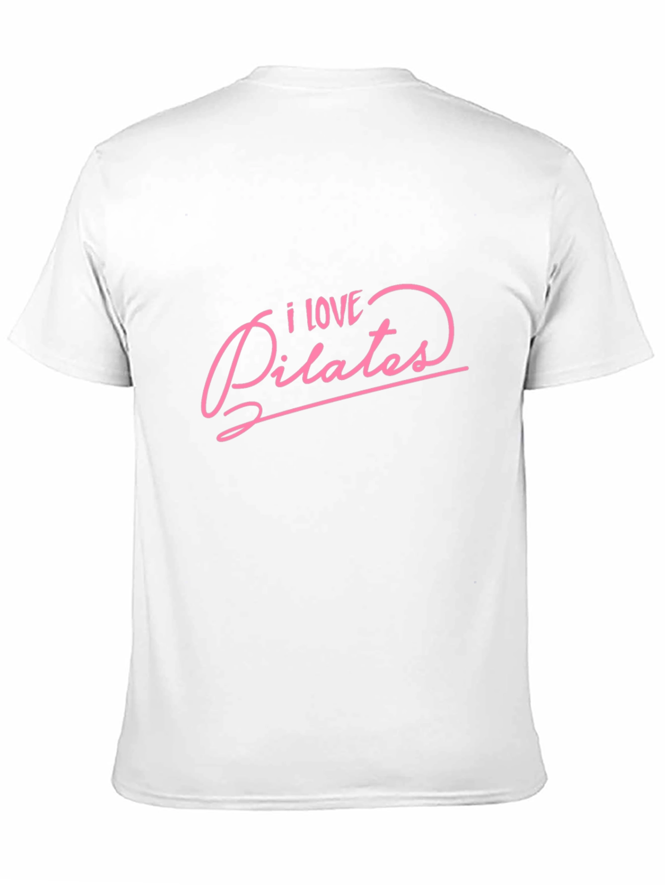 I Love Pilates Black T-Shirt