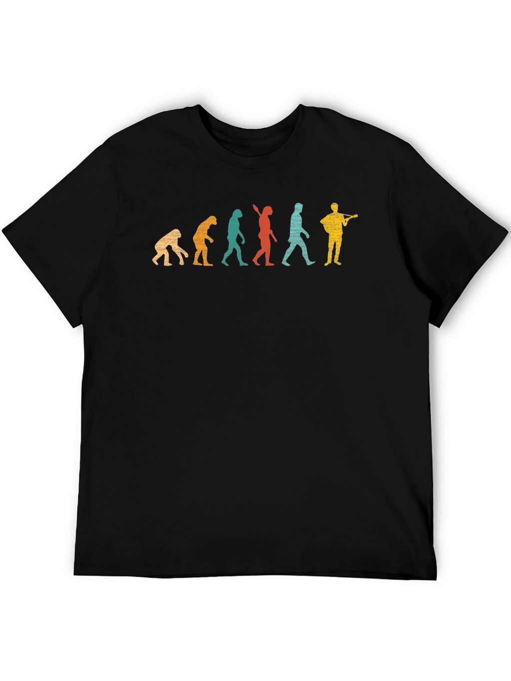 Evolution of Music T-Shirt - Black
