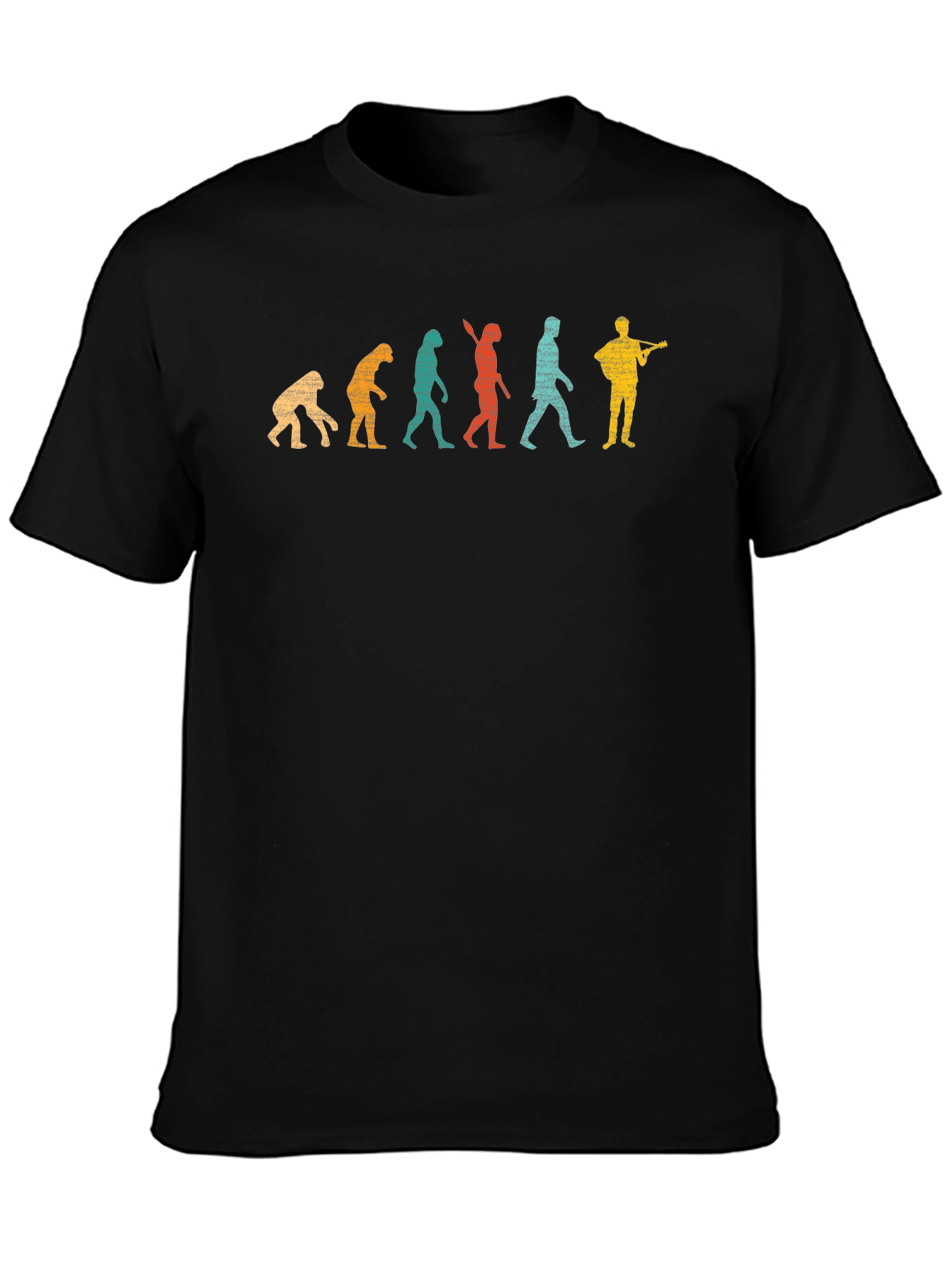 Evolution of Music T-Shirt - Black