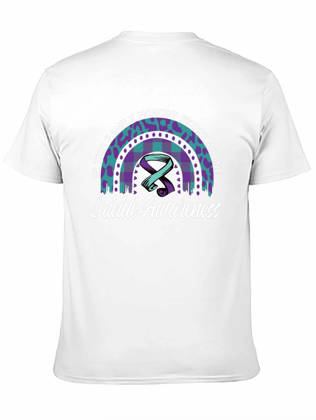 Suicide Awareness T-Shirt - Nobody Fights Alone
