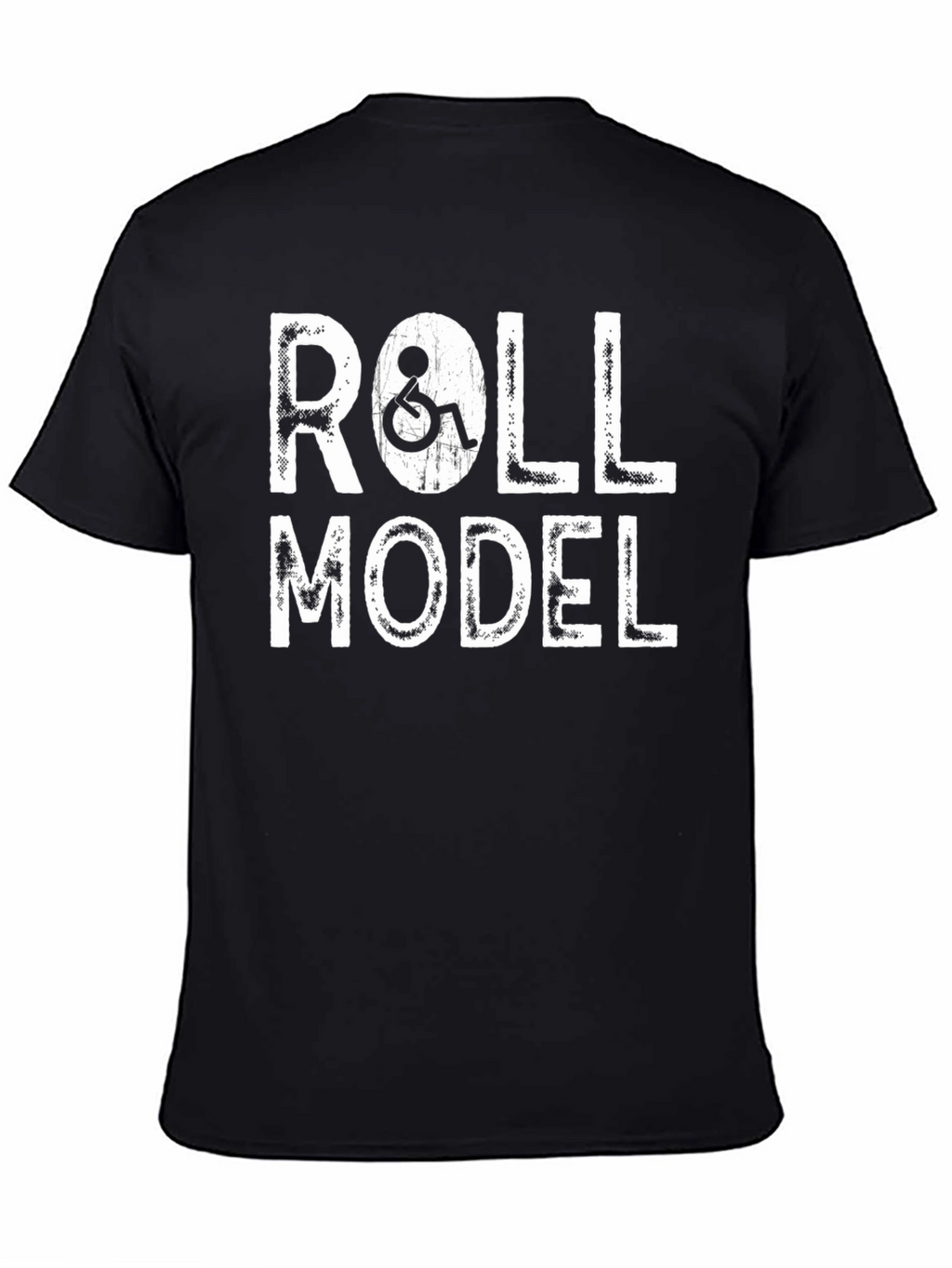 Roll Model Graphic Tee - Disability Awareness Shirt